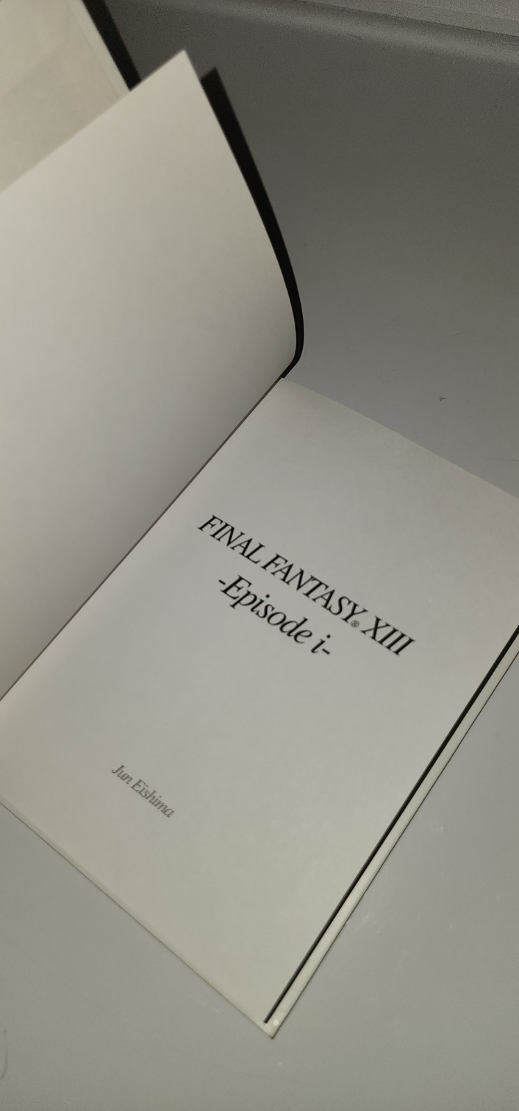 Square Enix Final Fantasy XIII Episode i Novel Jun Eishima HC English