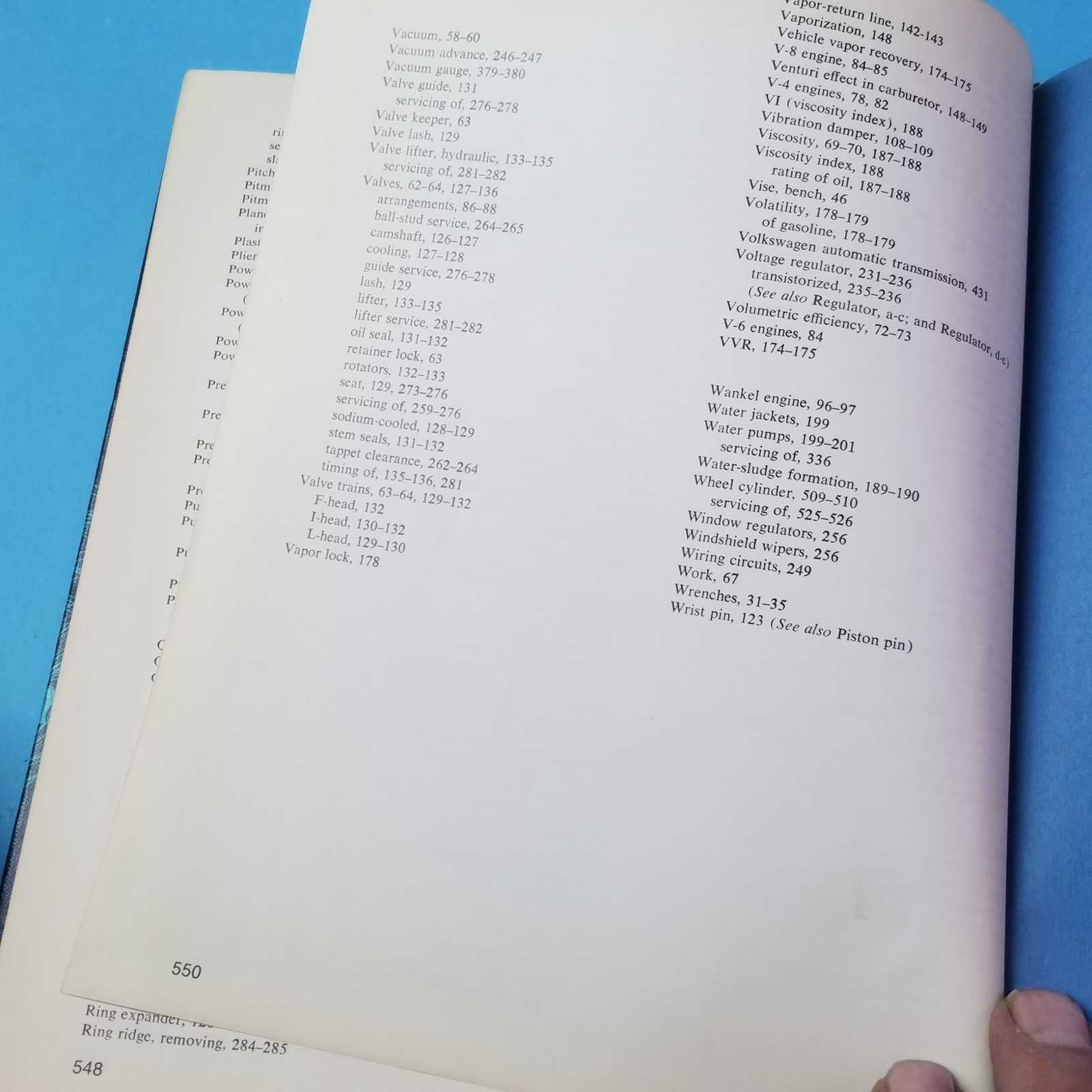 “Automotive Mechanics” by William H. Crouse, published by McGraw-Hill Companies