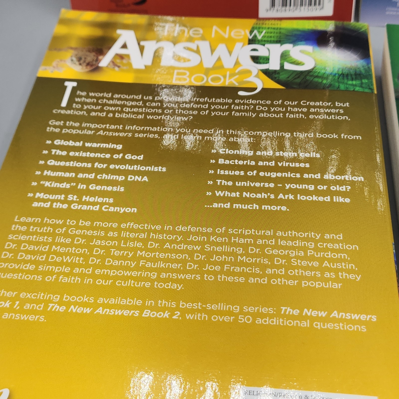The New Answers Book Set Volumes 1 to 4 Box Set by Ken Ham Good
