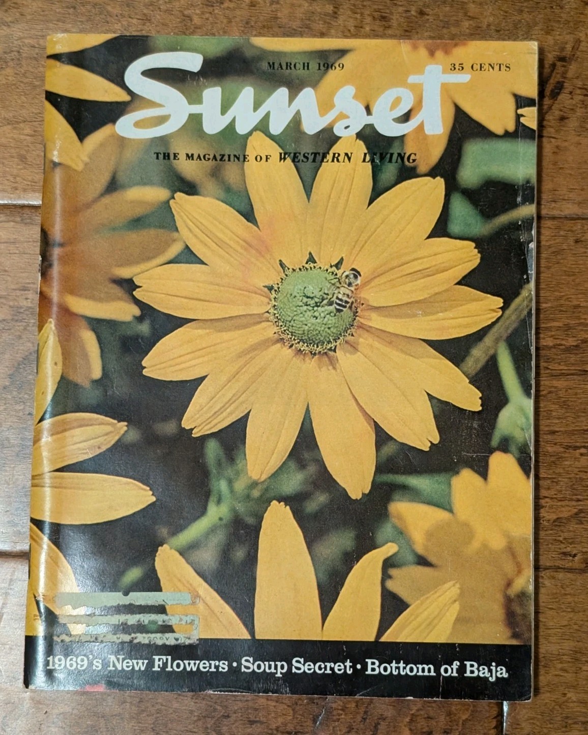 VTG SUNSET Magazine March 1969 Mid Century Western Living Design Advertising