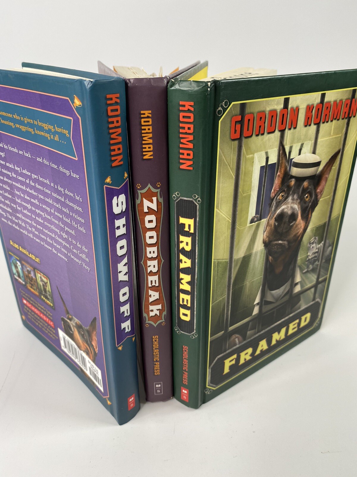 Gordon Norman’s Griffin Bing and Luthor Series – 3 Book Lot HB Near Mint Cond