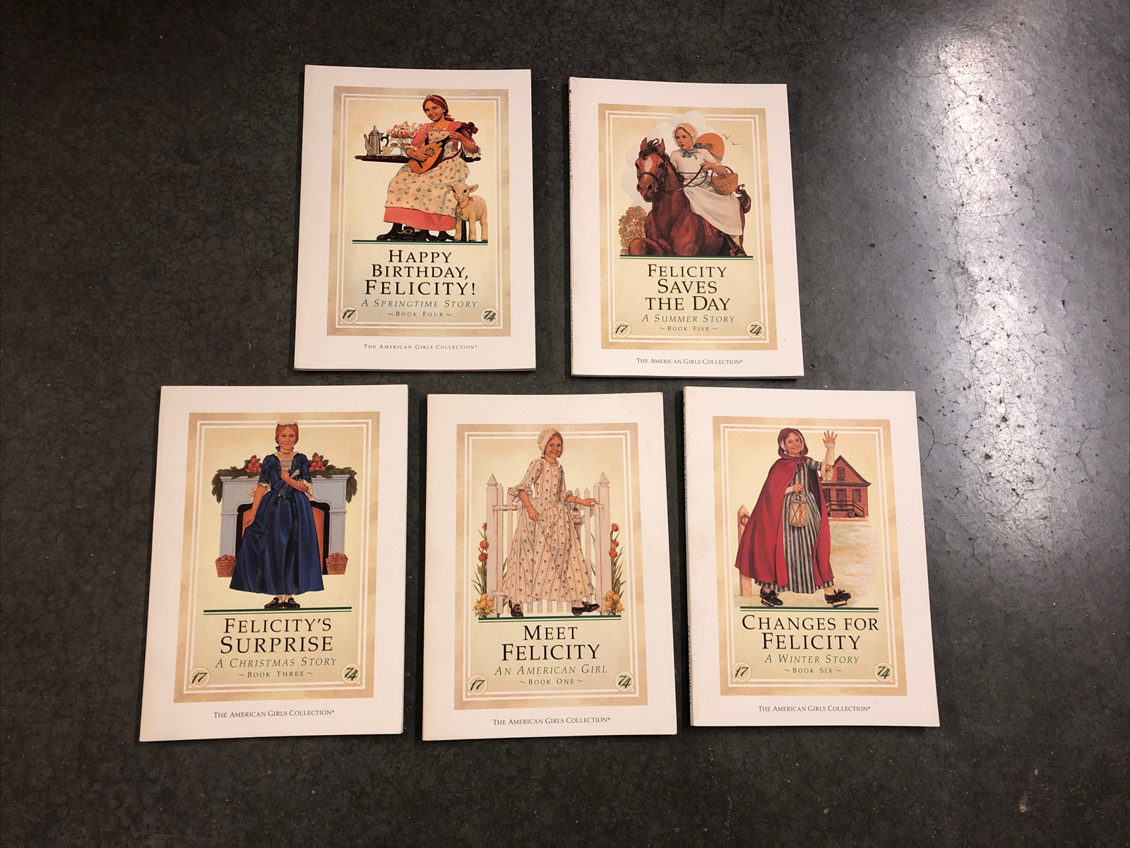American Girl Book Lot of 17 Felicity Pleasant Company