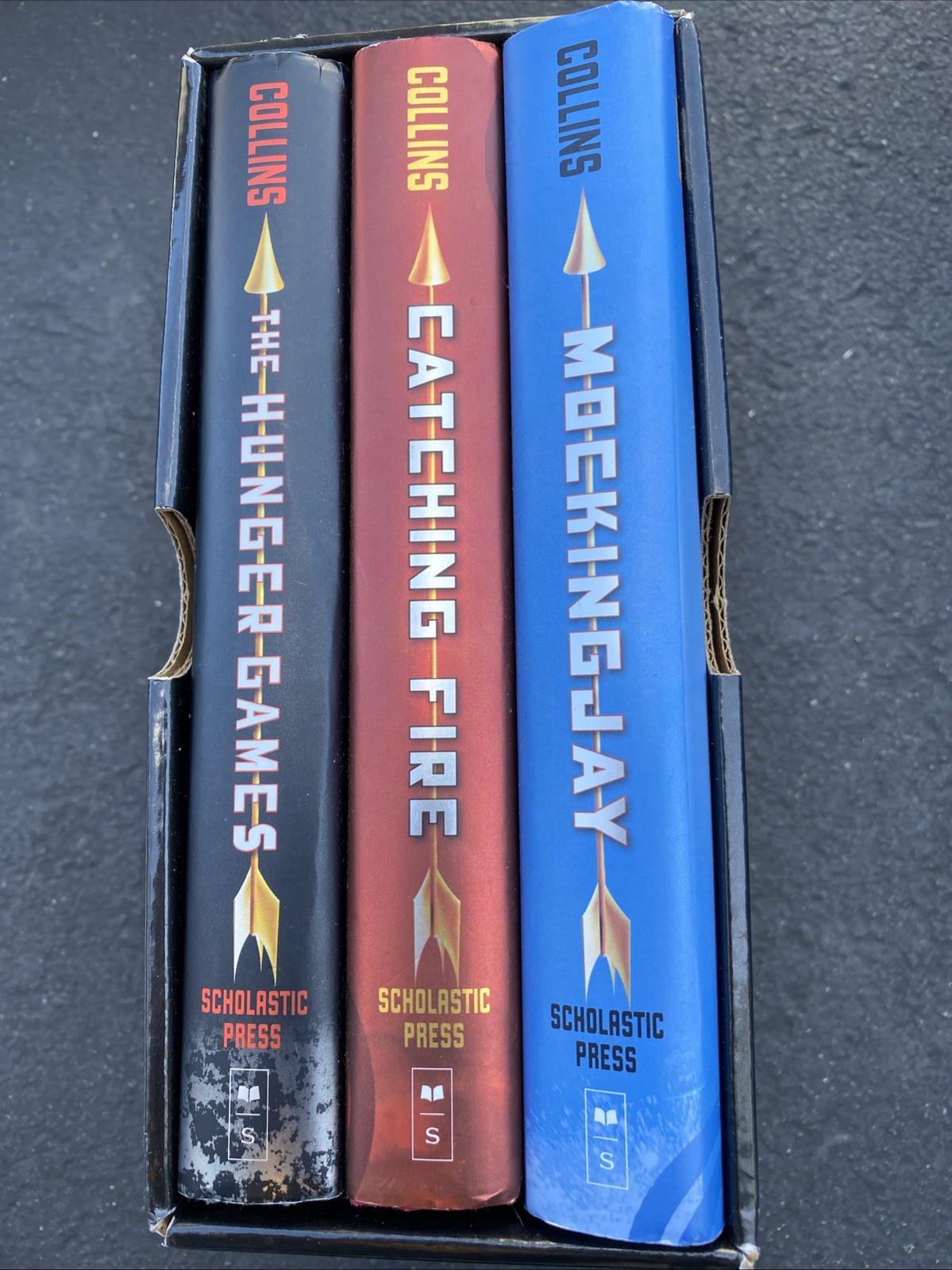 Hunger Games Trilogy Boxed Set Hardcover Suzanne Collins 1st Edition 2009/10