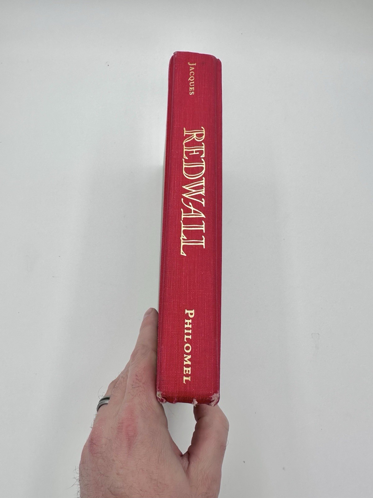 Redwall by Brain Jacques Hardcover 1st American Printing 14th Impression HD DJ