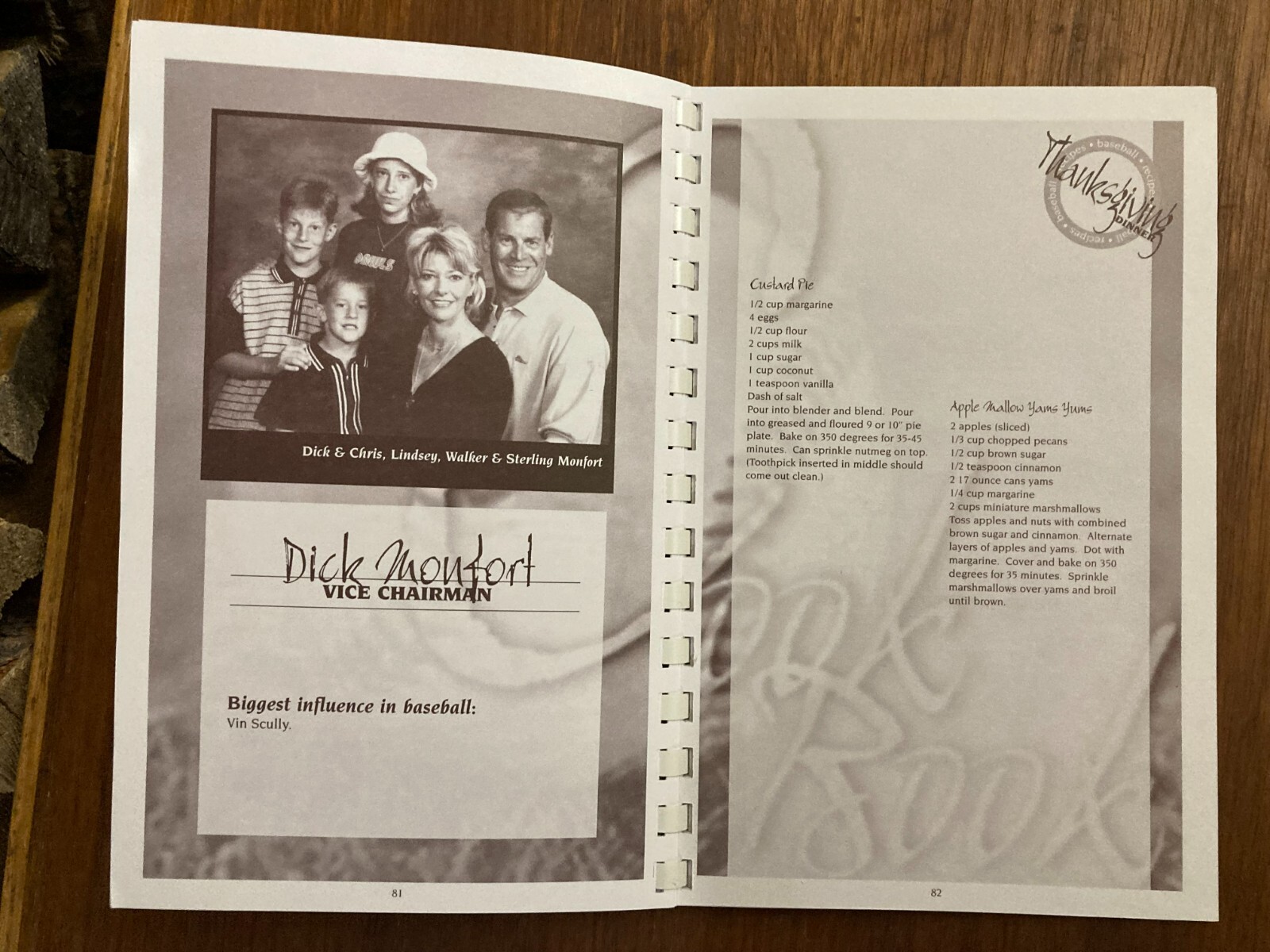 vintage Colorado Rockies MLB Baseball 1998 Second Annual 2nd Cookbook Cook Book