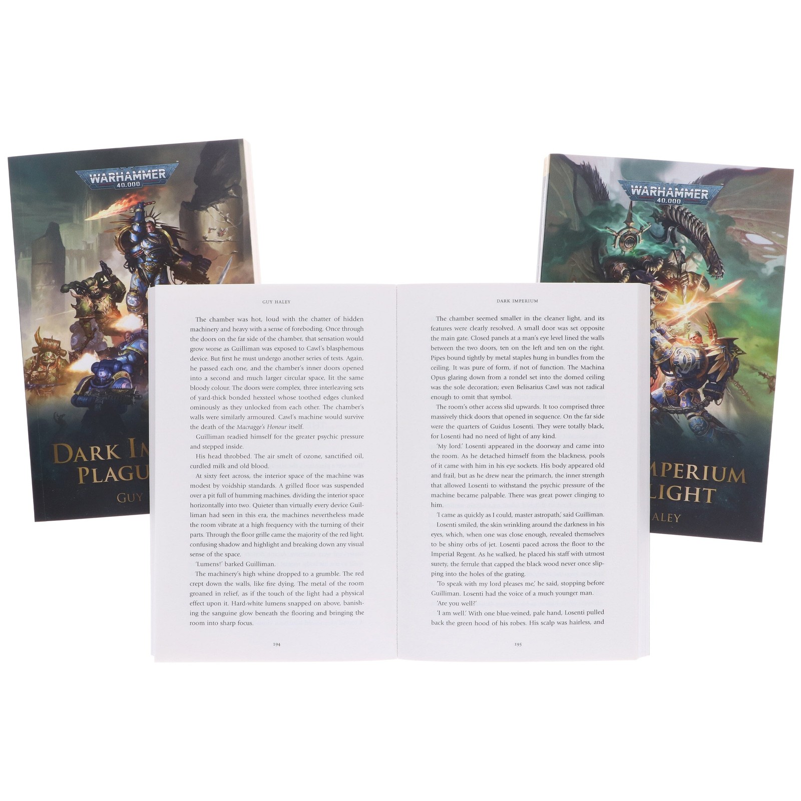 Dark Imperium: Warhammer 40, 000 by Guy Haley 3 Books Set – Fic – PB