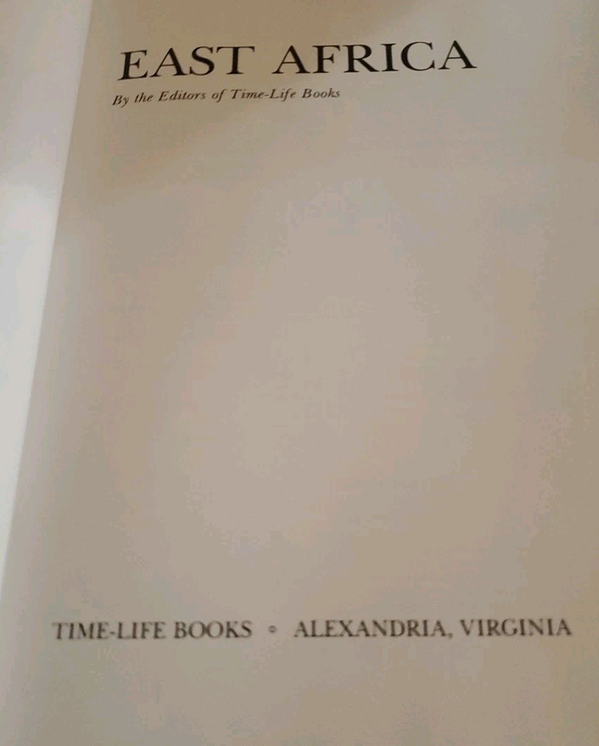 East Africa (Library of Nations) by Time-Life Books (1987, Hardcover)