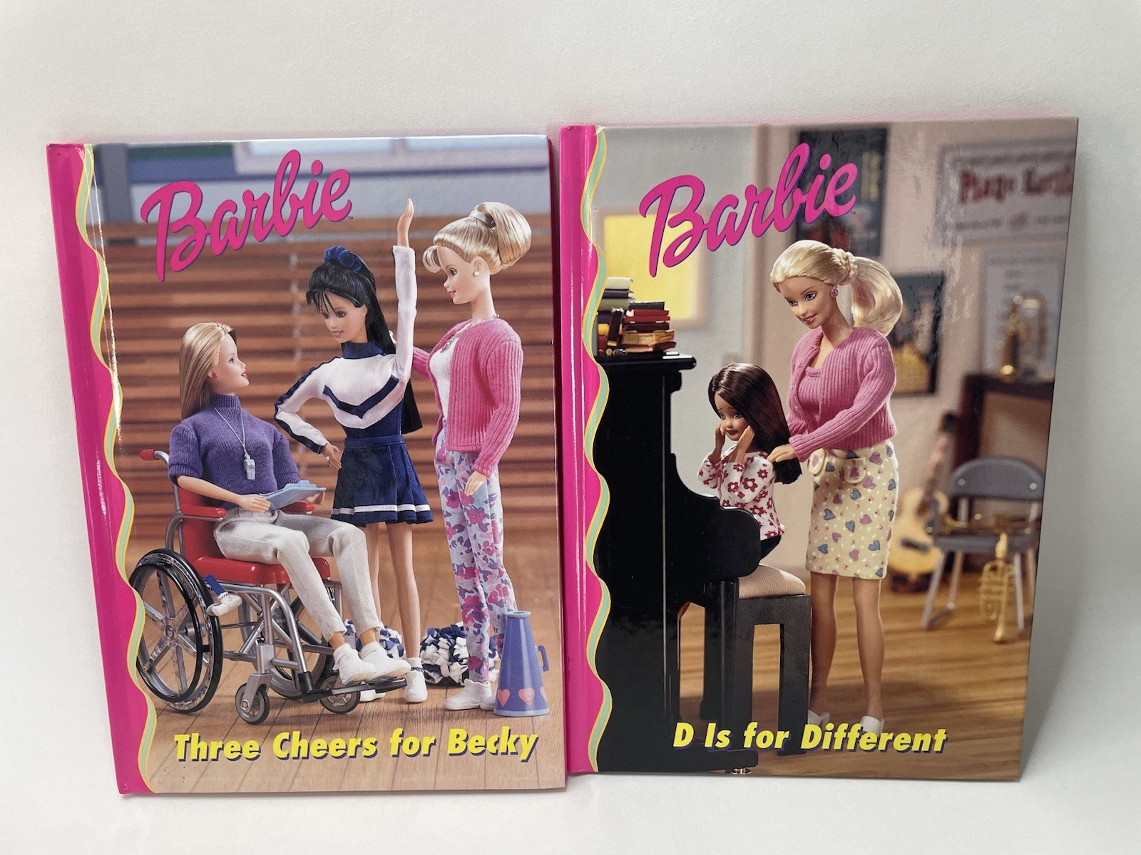 Lot of 10 Barbie & Friends Book Club Hardcover Children’s Books 1998 Set