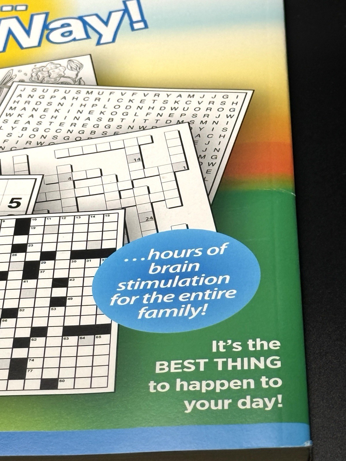 Take A Break Variety Puzzles Adult Activity Book Large Print 100+ Easy & Fun NEW