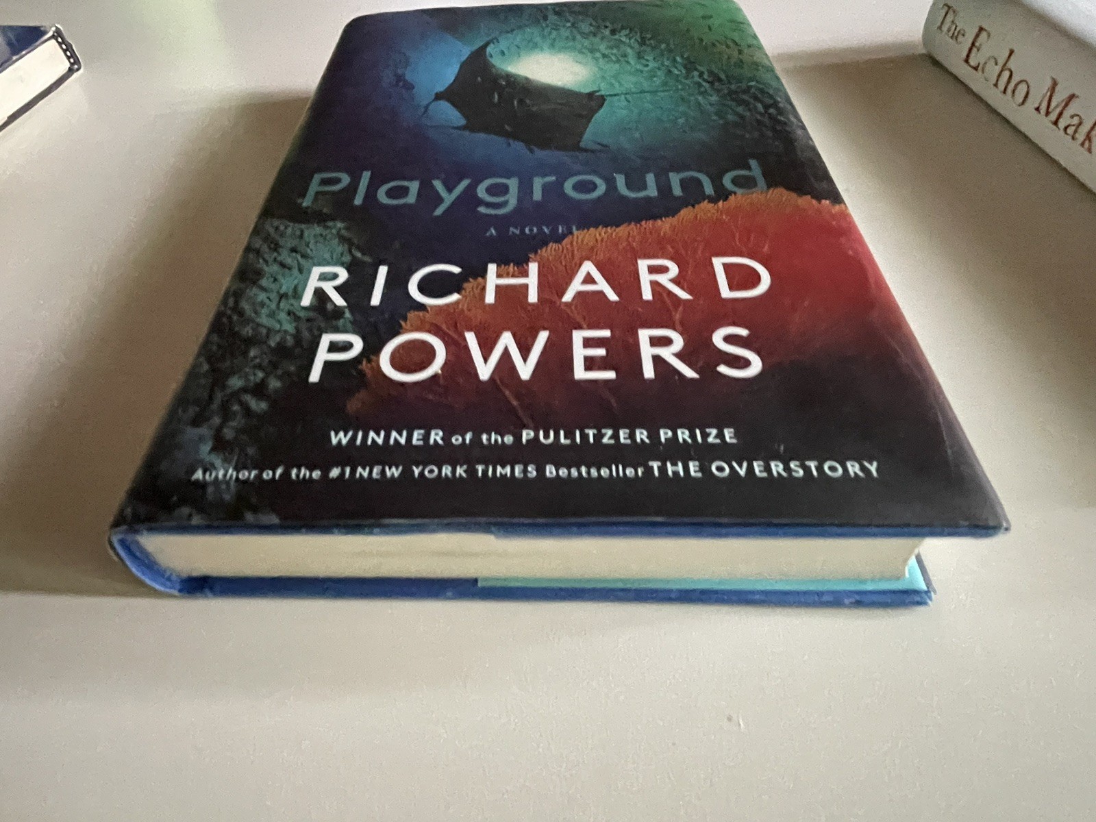 Richard Powers 2 Book Lot Echo Maker (1st 3rd), Playground (1st 1st Print) HC DJ