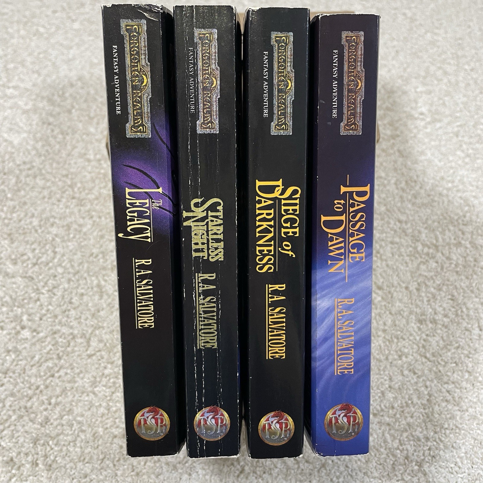 Legacy Of The Drow – Original TSR Set – Legend Of Drizzt – RA Salvatore