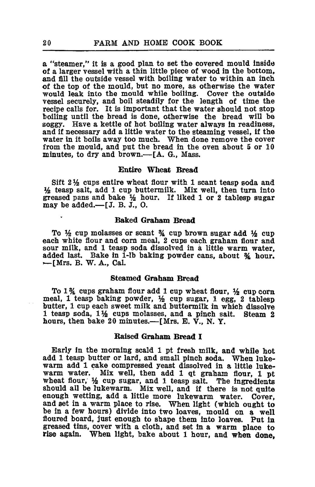 1907 Farm And Home Cook Book And Housekeeper’s Assistant 322 Pages