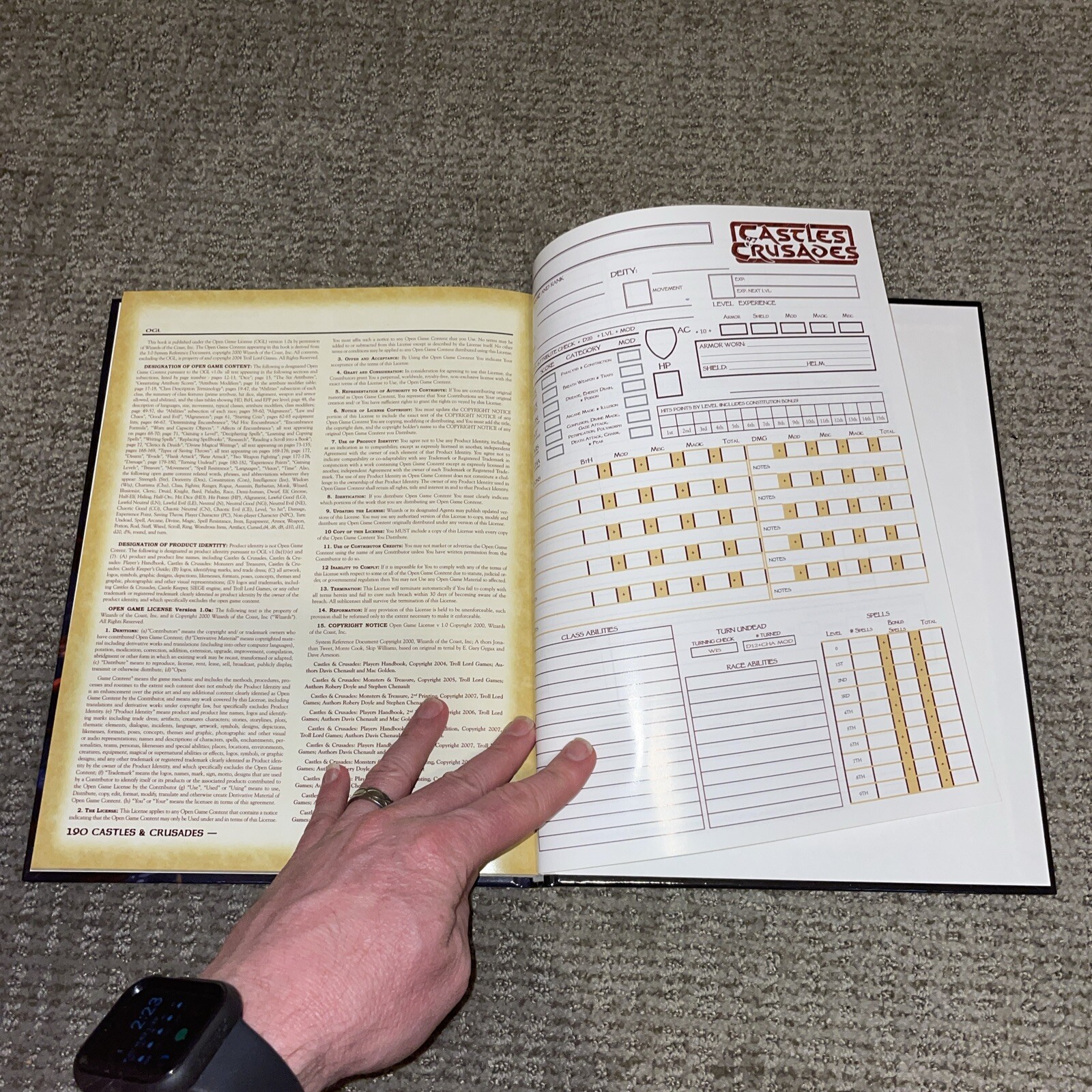 Castles & Crusades Players Handbook Hardcover – 2014 by Davis Chenault TLG80106