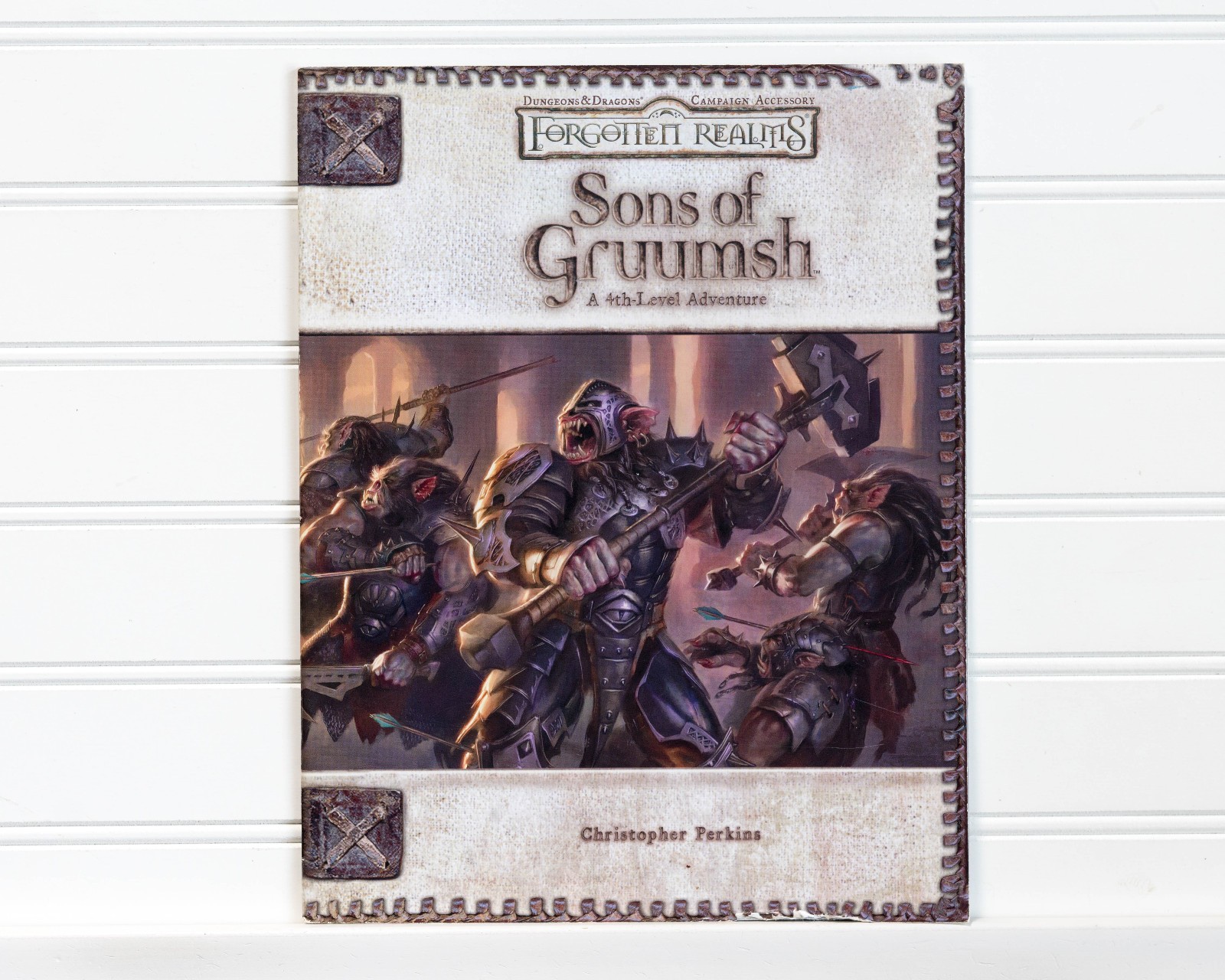 Dungeons and Dragons Forgotten Realms SONS OF GRUUMSH 4th Level Adventure Book