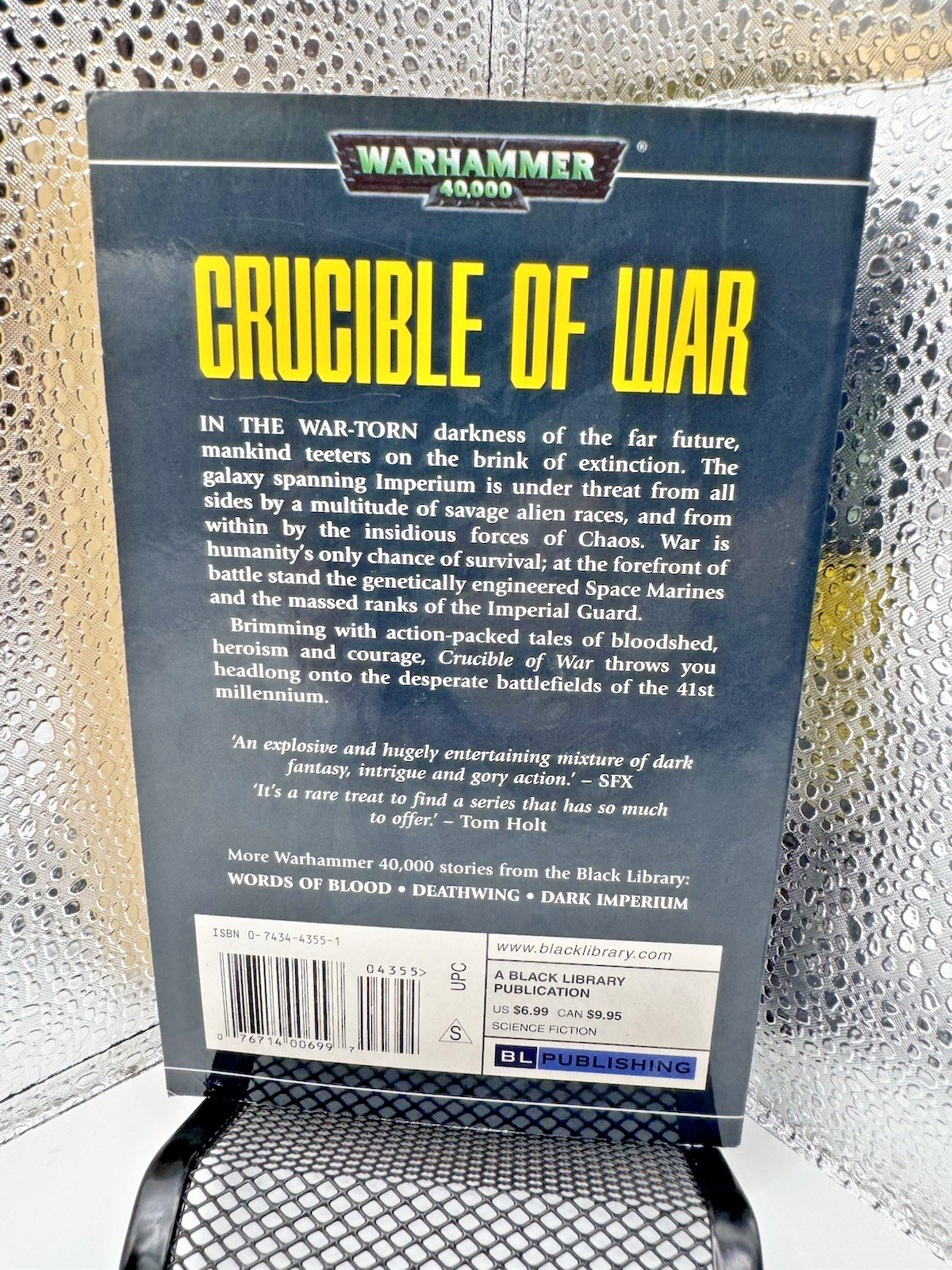 Warhammer 40K Crucible of War Mass Market Paperback 2003 Black Library Anthology