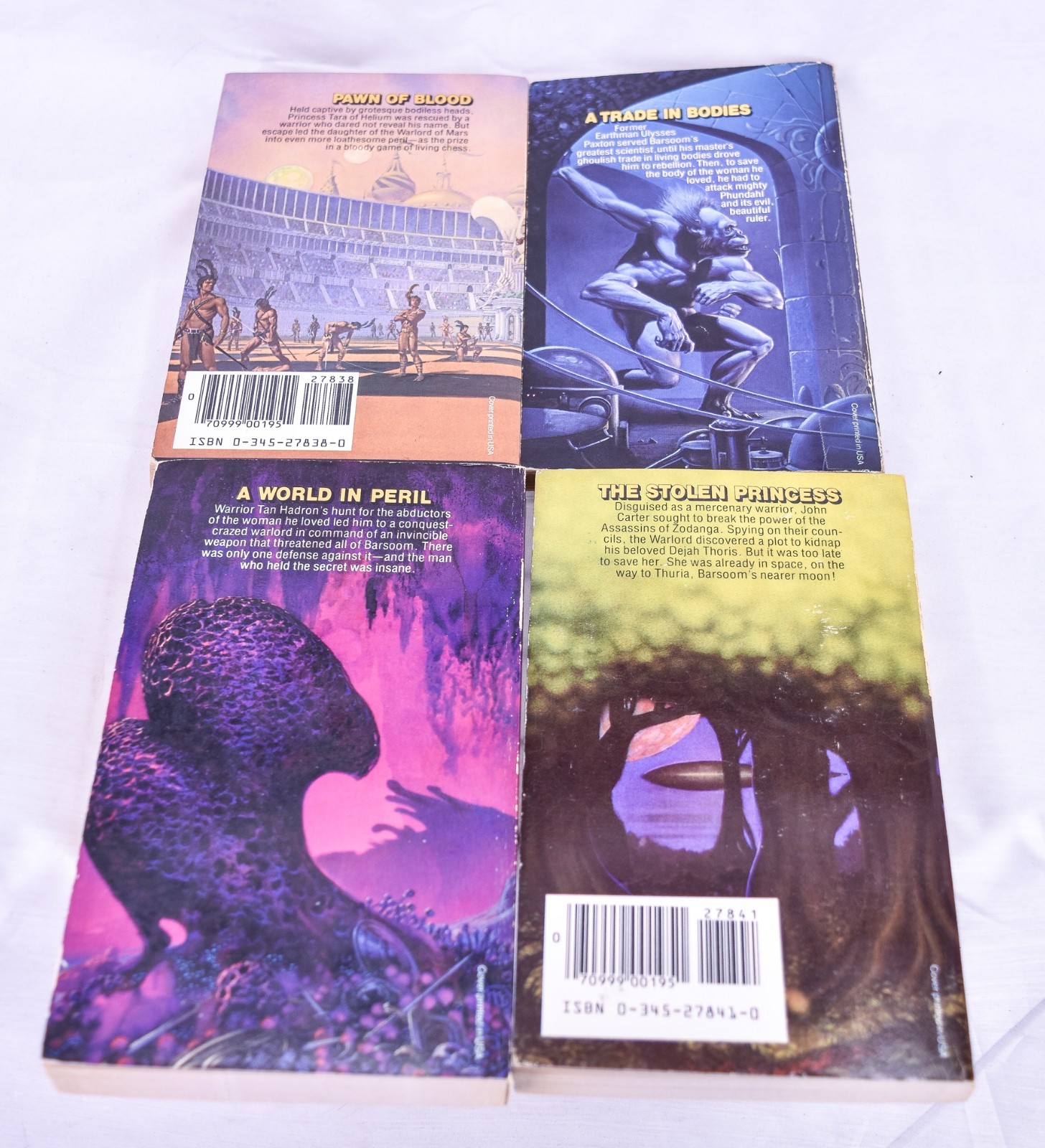 The Martian Tales of Edgar Rice Burroughs Barsoom Complete Set 1-11