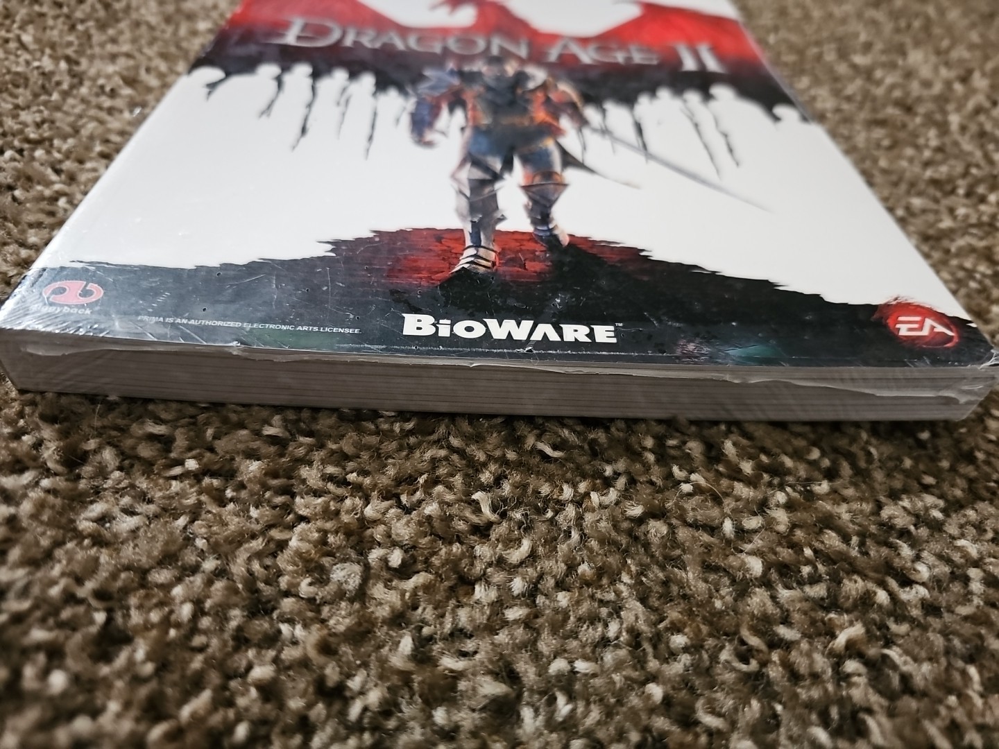 DragonAge II Paperback Official Strategy BioWareEA SEALED See Pics Several Rips