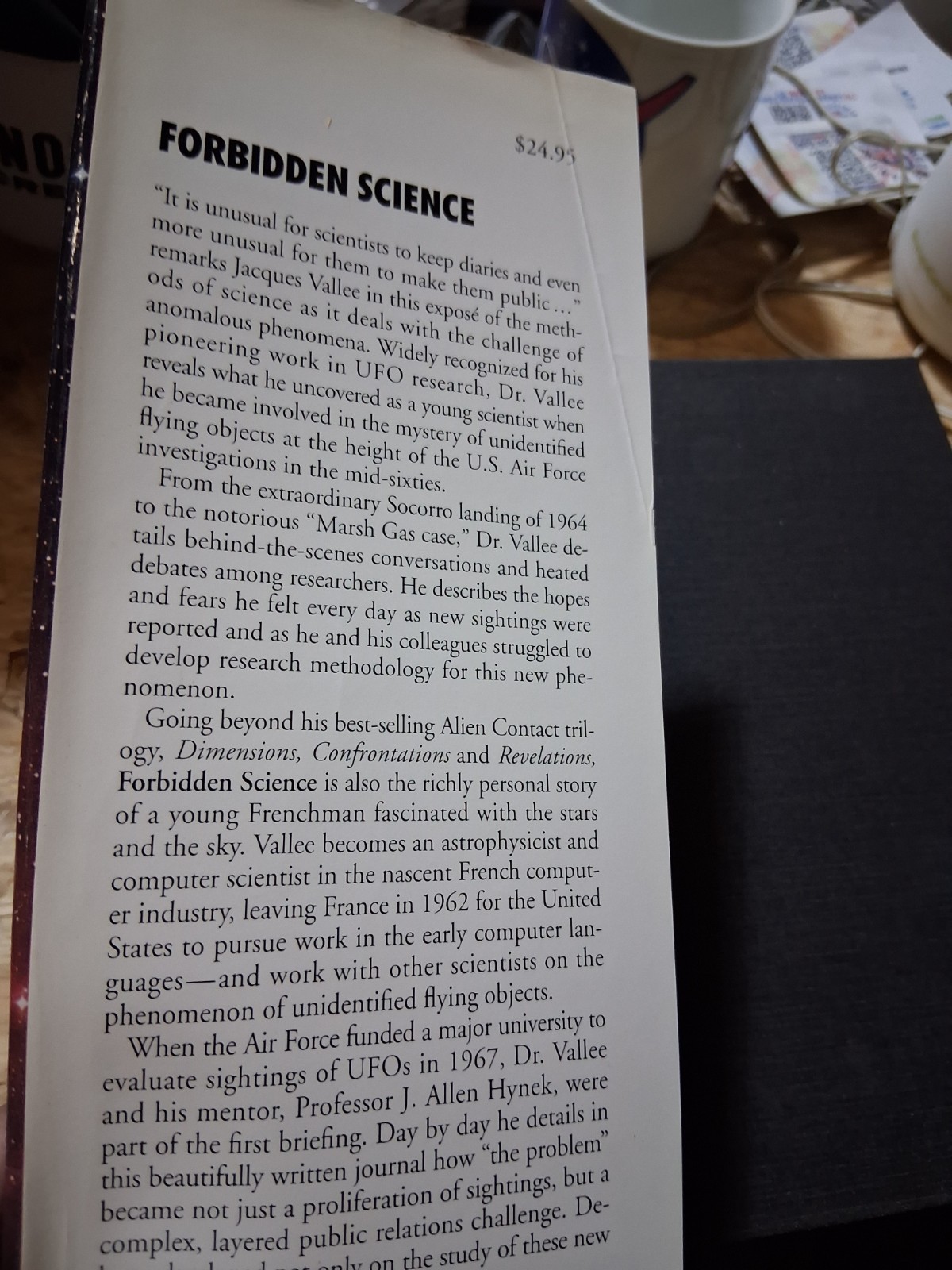 Forbidden Science: Journals 1957-1969 – Hardcover Good Condition second edition