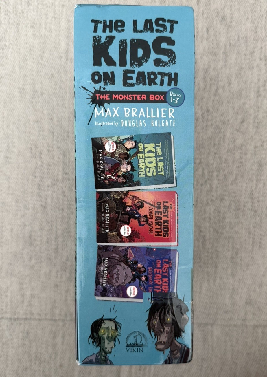 THE LAST KIDS ON EARTH: THE MONSTER BOX SET (Books 1-3) by Max Brallier – HC