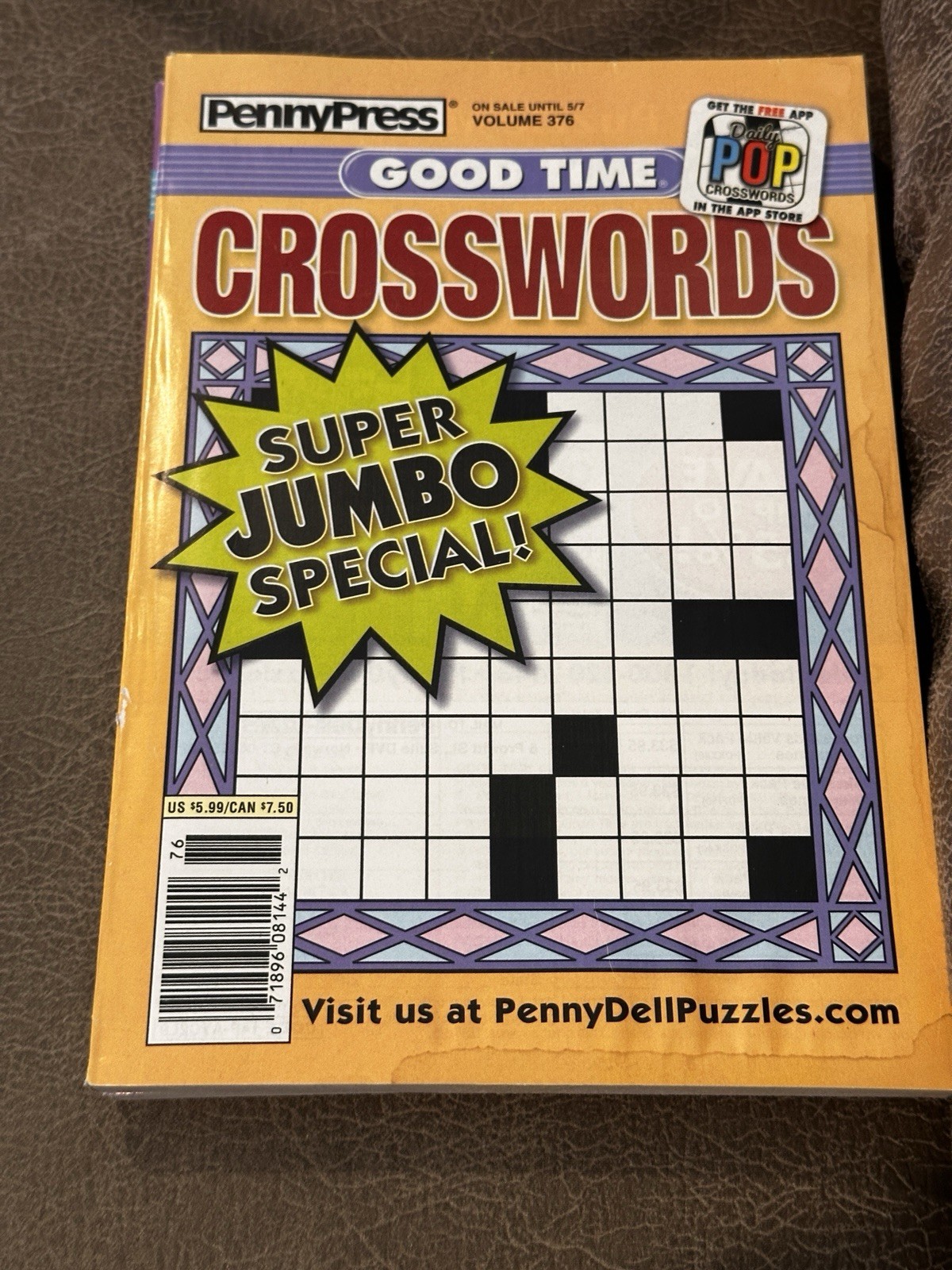 Lot of 10 All Easy Dell Penny Press ALL EASY Crossword Puzzle Books UNSORTED