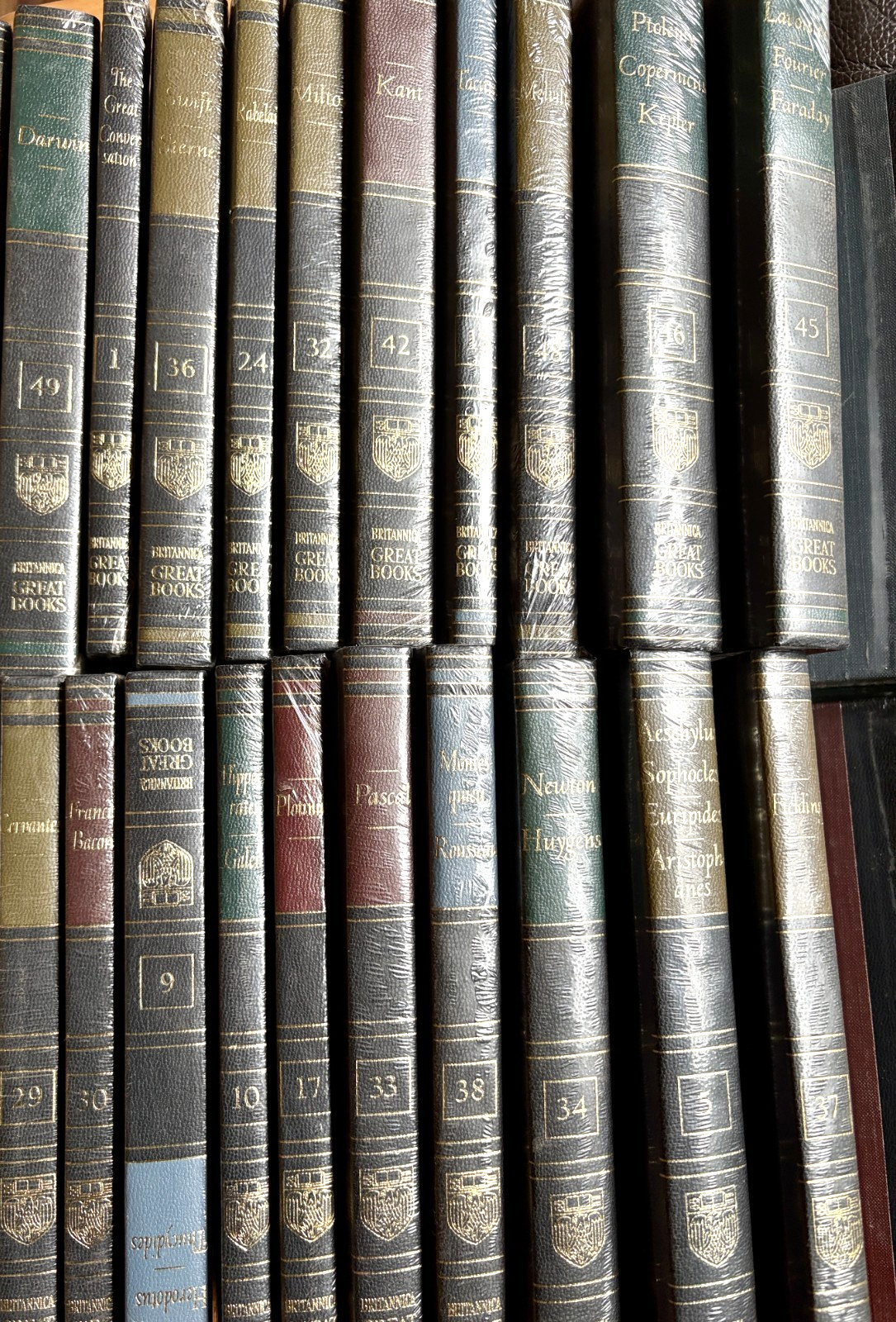 NEW Sealed Great Books of the Western World YOU CHOOSE 1980s Britannica Lot