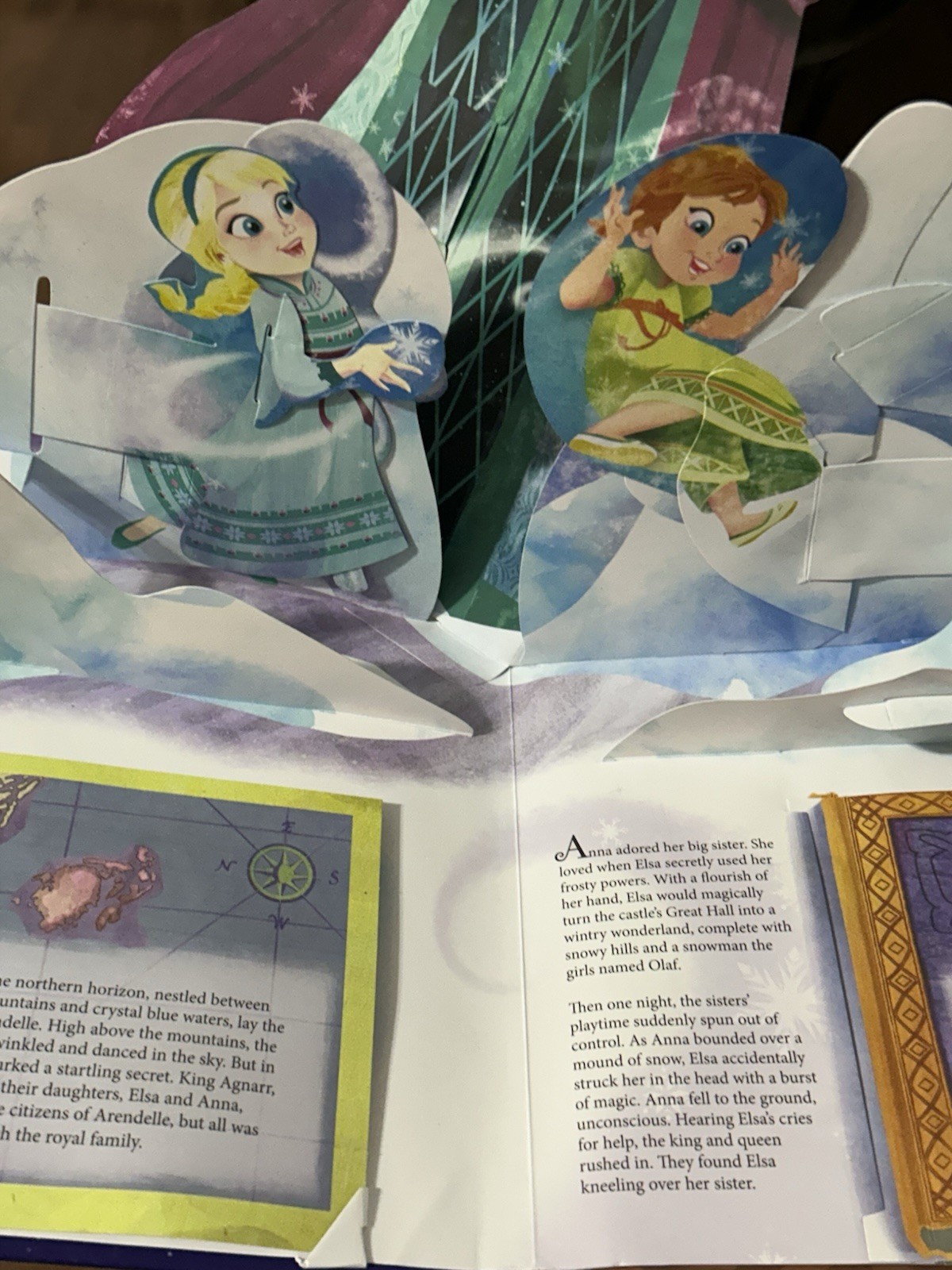 Frozen : A Pop-Up Adventure by Matthew Reinhart (2016, Hardcover)