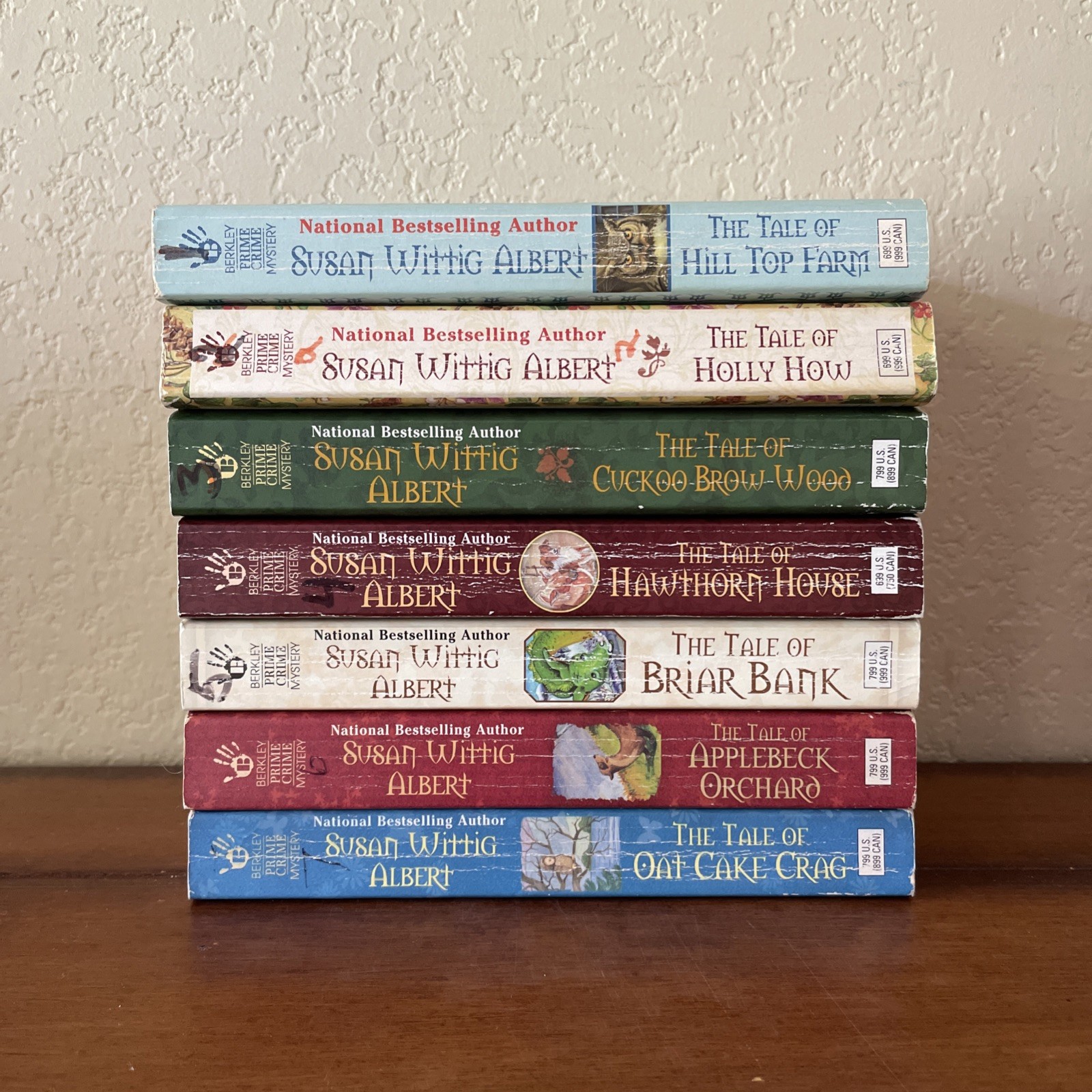 Susan Wittig Albert ‘Cottage Tales of Beatrix Potter’ Lot of 7 Books 1-7 PB
