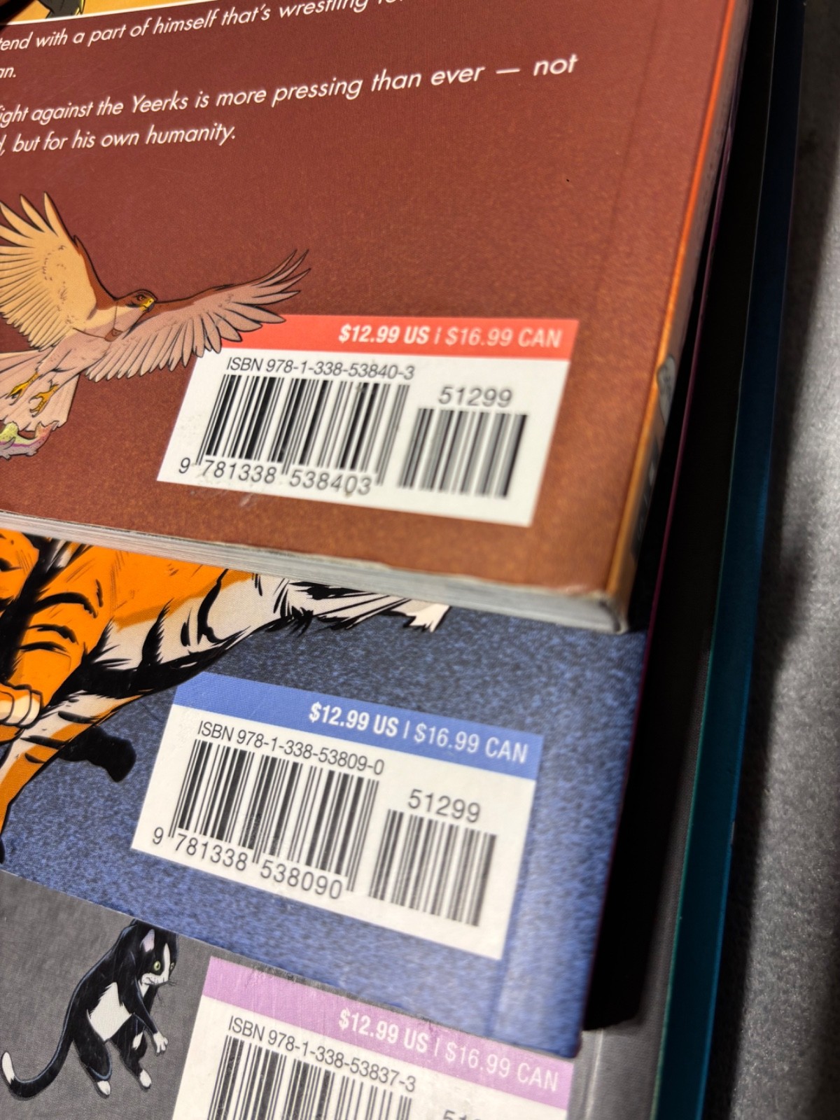 Animorphs Graphic Novel Series By K.A. Applegate Books 1-4 Lot