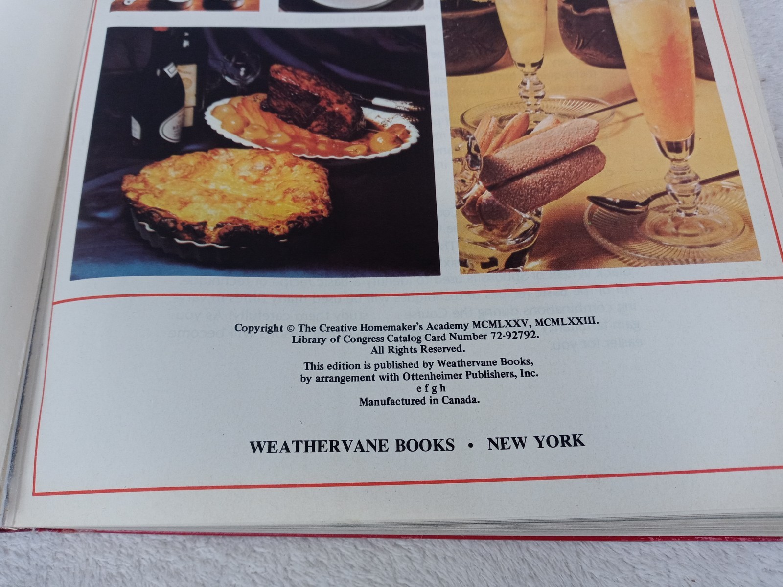 Vintage Creative Cooking Course Charlotte Turgeon Larousse Gastronomique HC DJ
