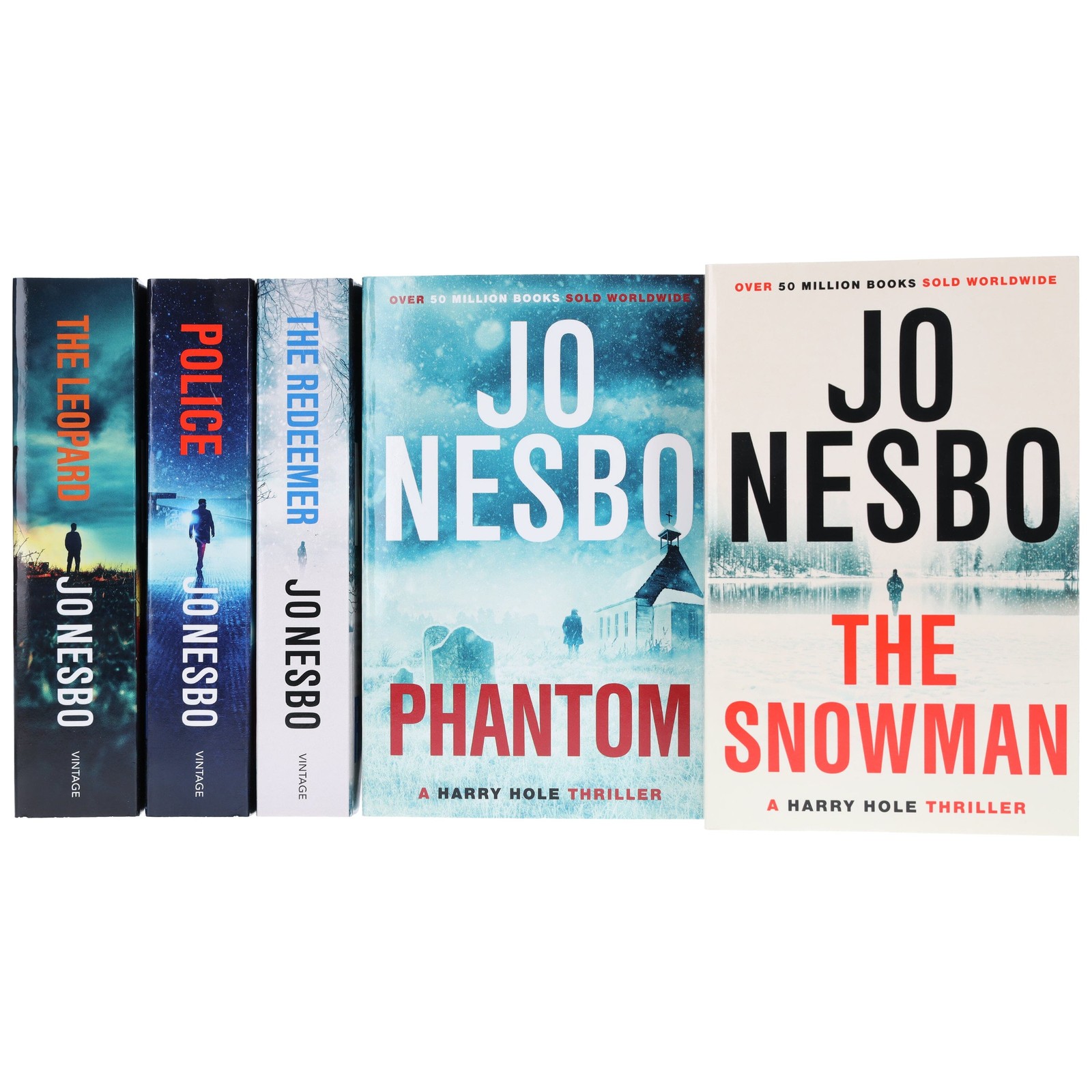 Harry Hole Series (Book 6-10) By Jo Nesbo: 5 Books Collection Set – Fiction – PB