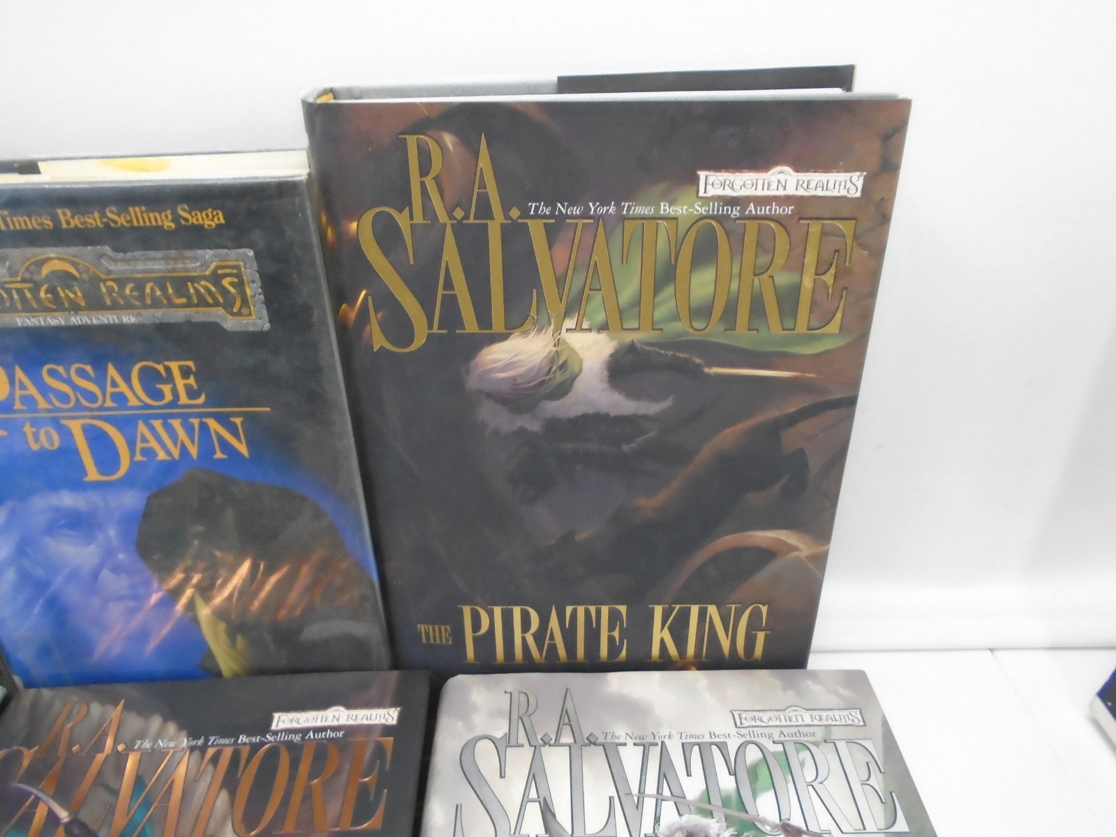 Drizzt Forgotten Realms R.A. Salvatore Lot 16 HC/PB books The Pirate King + More