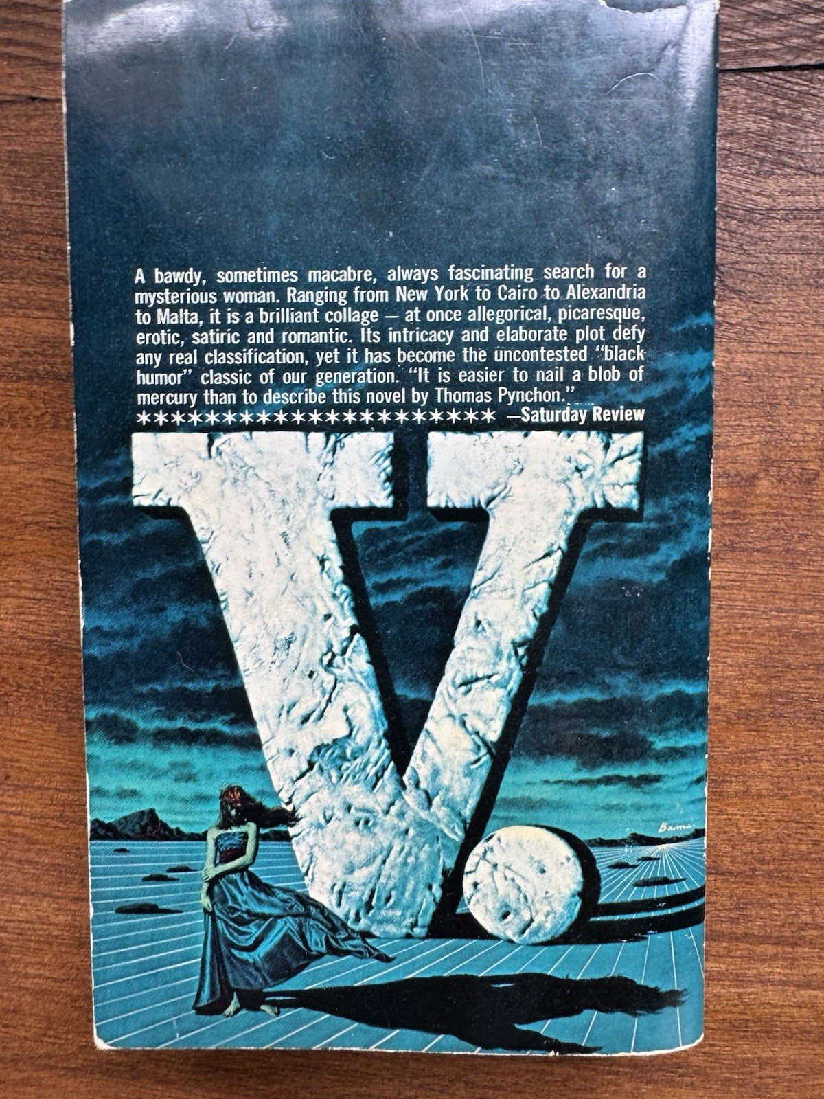 Thomas Pynchon V. Bantam Books Paperback 1963 Vintage Bantam Edition