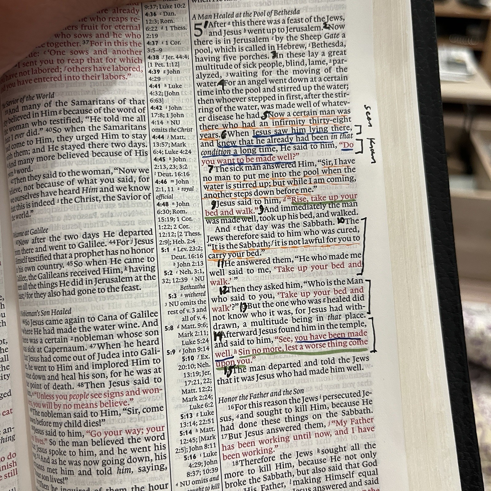 ✝️ Pitt Minion Reference Bible NKJV Calf Skin Leather / Fine Binding – Cambridge