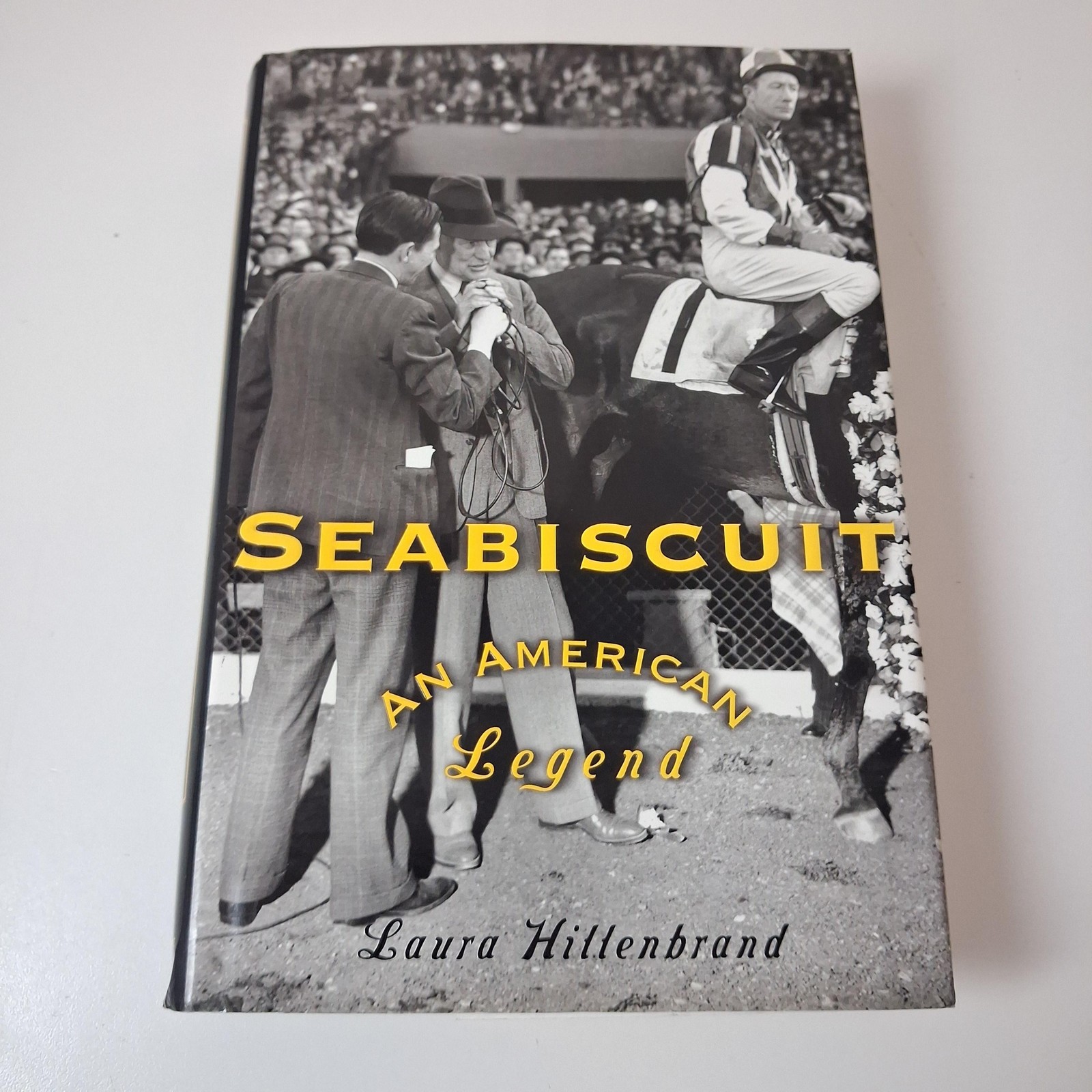 Seabiscuit An American Legend Laura Hillenbrand Hardcover Horse Racing Book