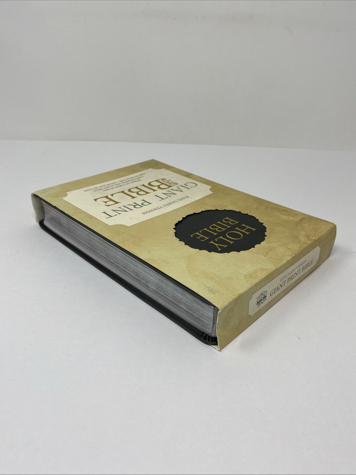 KJV Giant Print Bible (2014, Charcoal Simulated Leather) – TGS International