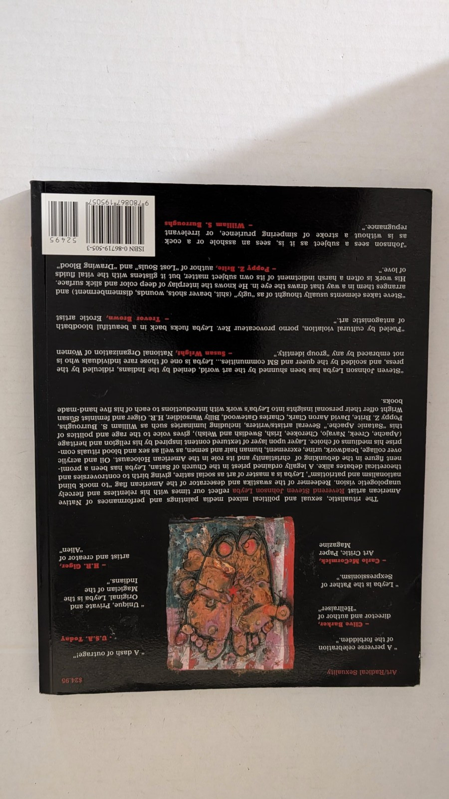 Coyote Satan Amerika:The Unspeakable Art and Performances of Rev. Steven Johnson