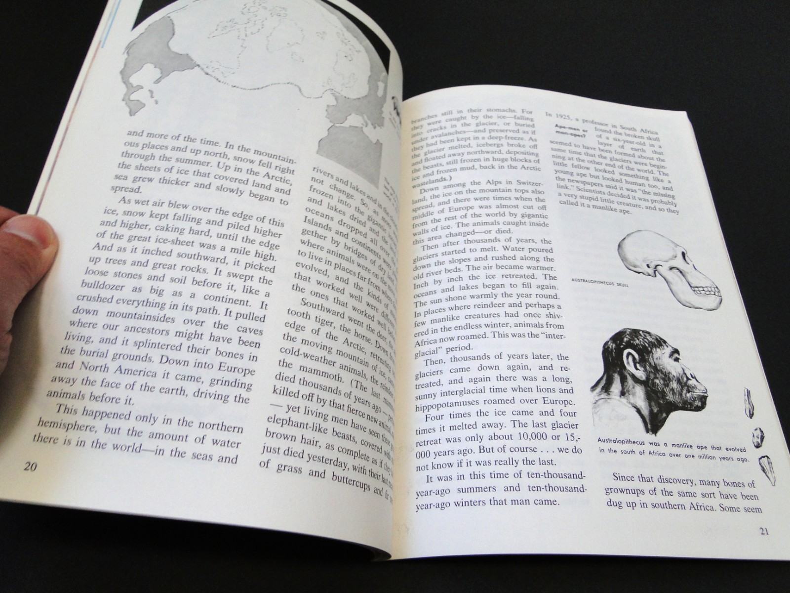 Vintage 1981 The How and Why Wonder Book of Primitive Man by Donald Barr