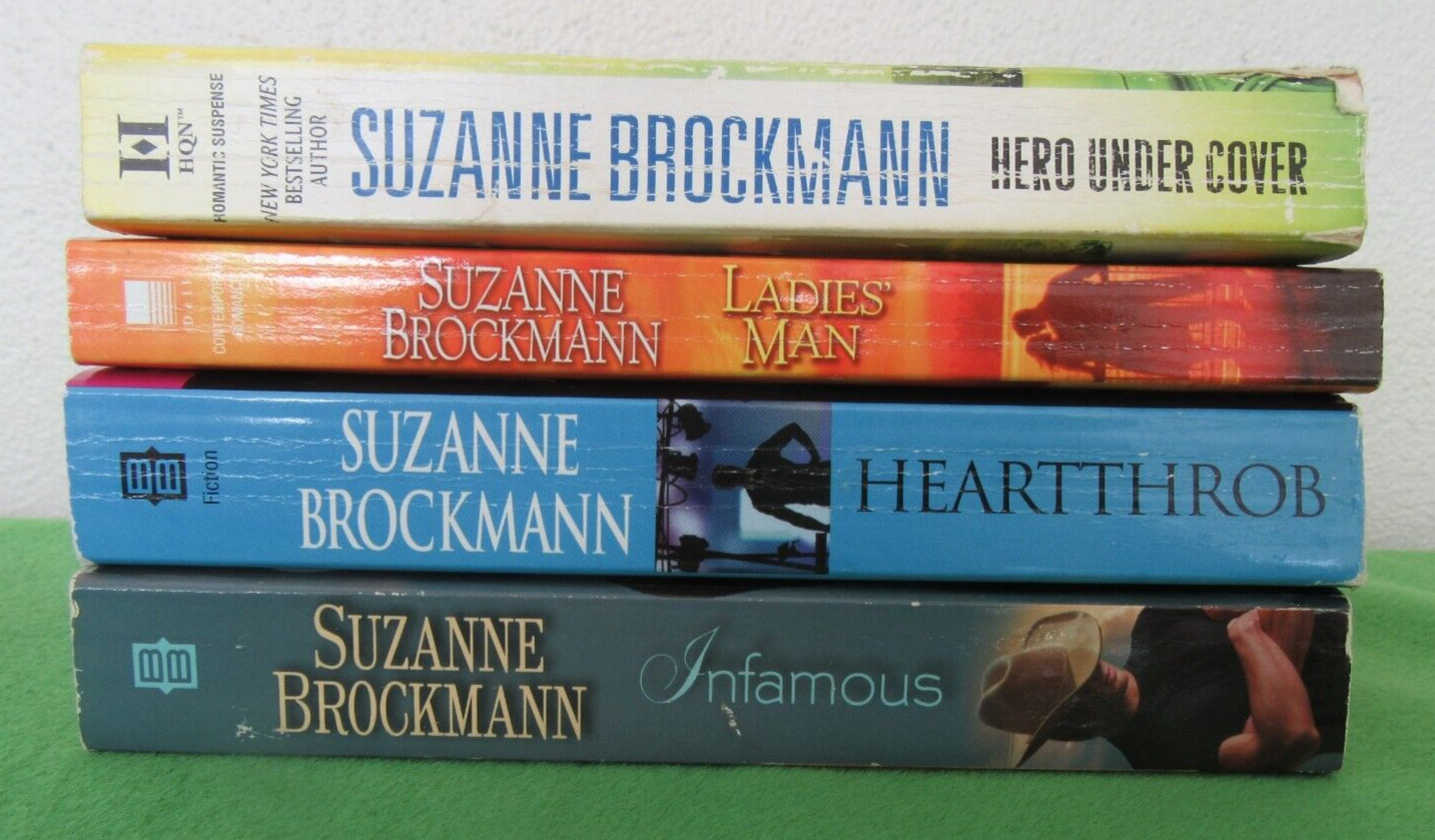 LOT 4 STANDALONE NOVELS BY SUZANNE BROCKMANN: HERO UNDER COVER: HEART THROB +