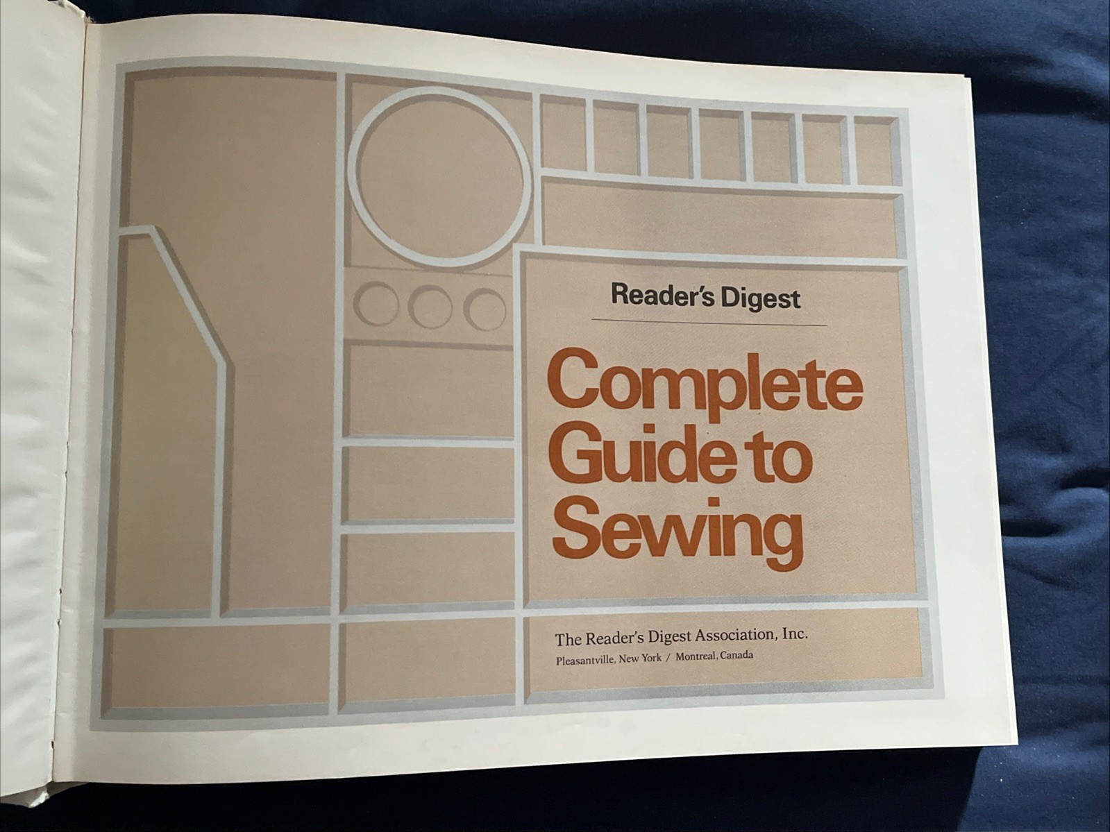 Vintage Reader’s Digest Complete Guide to Sewing by Reader’s Digest Editors 1976