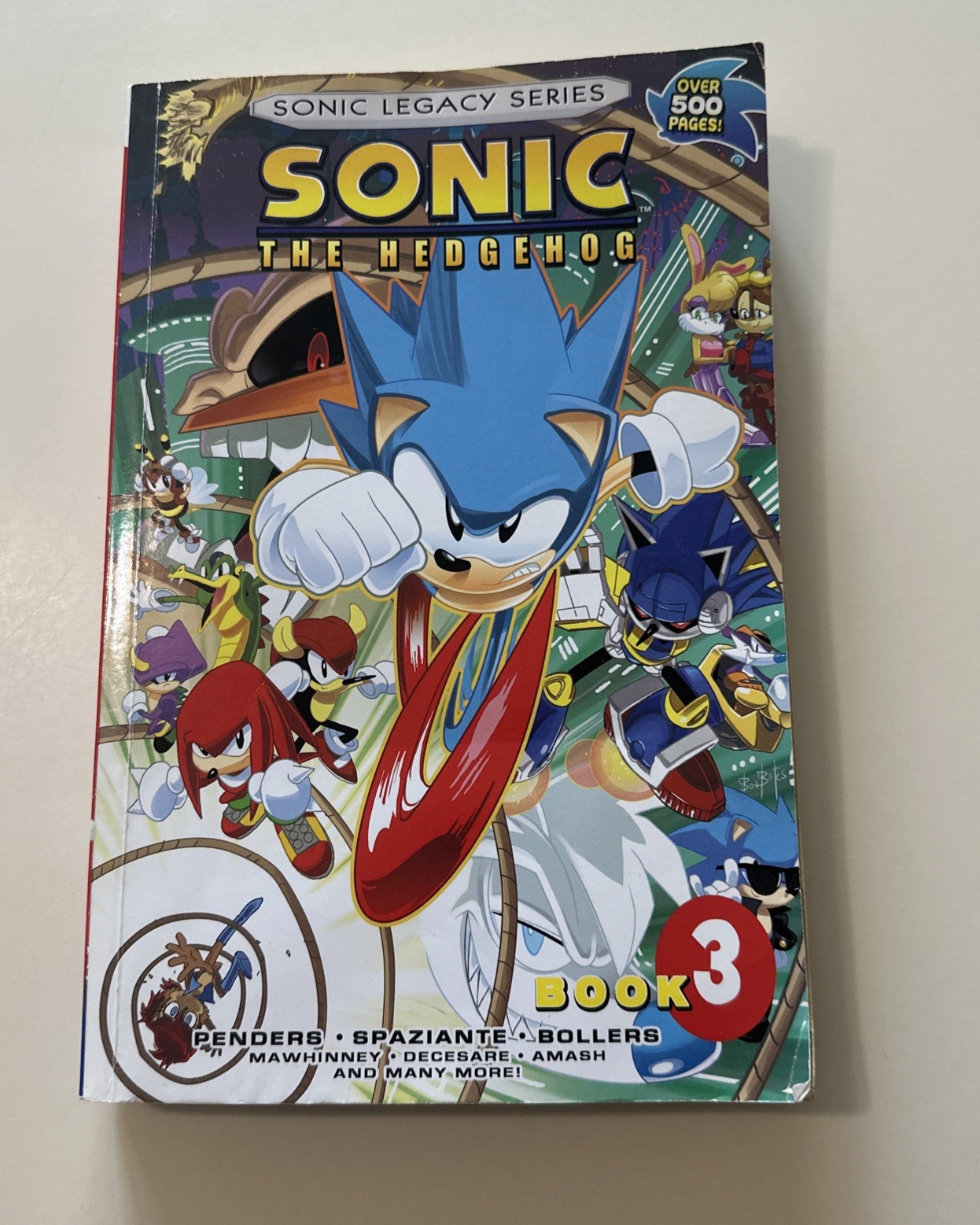 Sonic the Hedgehog: Legacy Vol. 3 by Sonic Scribes Staff (2014, Trade Paperback)