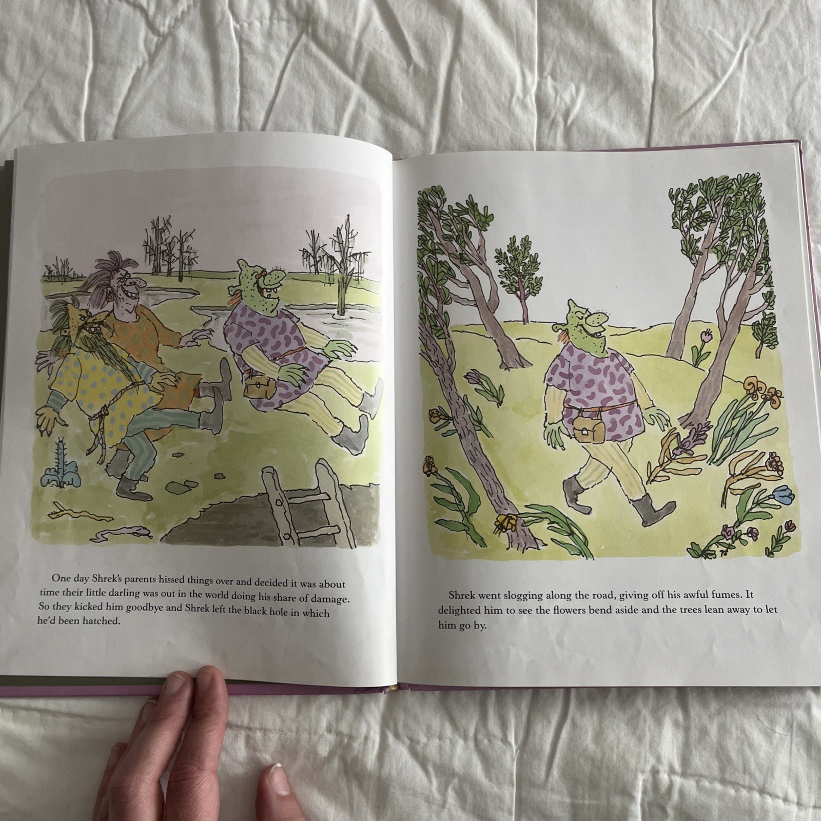 Vtg SHREK First Edition Book 90’ William Steig Farrar Straus Giroux NY Nostalgia
