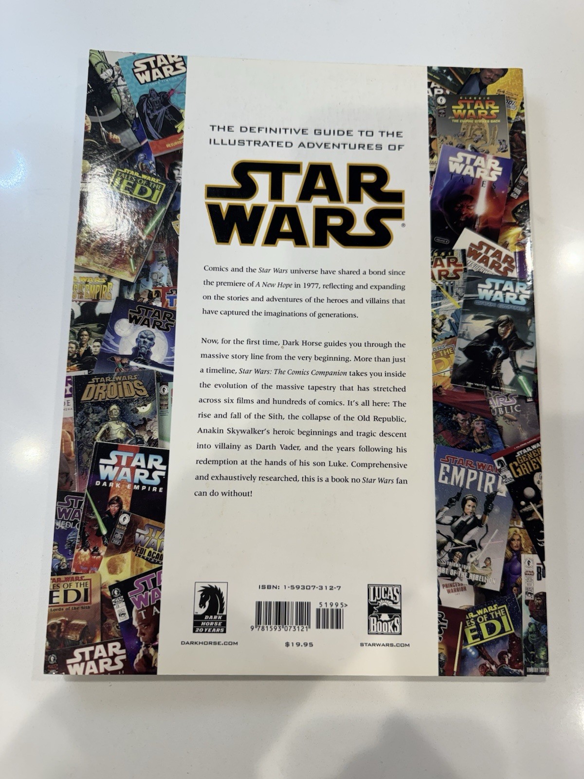 Star Wars: The Comics Companion Paperback by Windham & Wallace Dark Horse Books