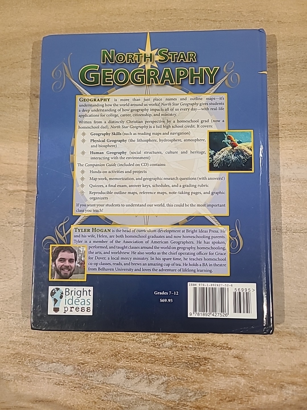 North Star Geography by Tyler Hogan -2014 HC- CD Included