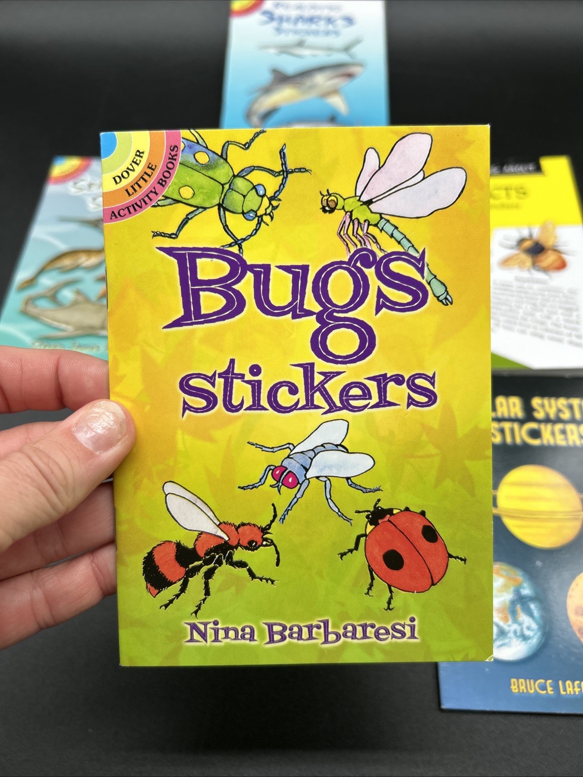 Educational Stickers Lot Dover Little Activity Books Dinosaurs Planets Insects +