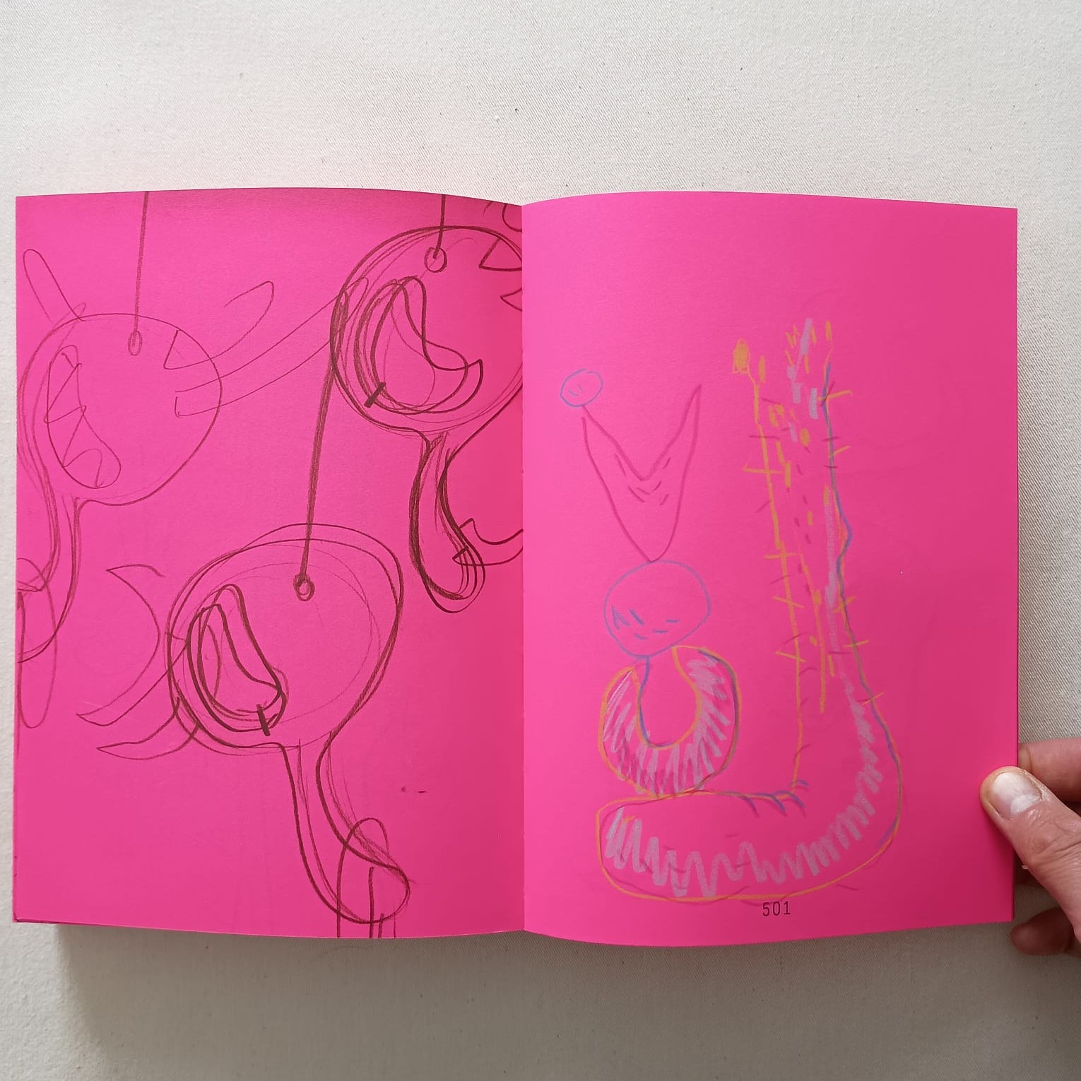 Aaron Curry – 50_Drawings / Bad Dimension Press 2013 / Edition of 100