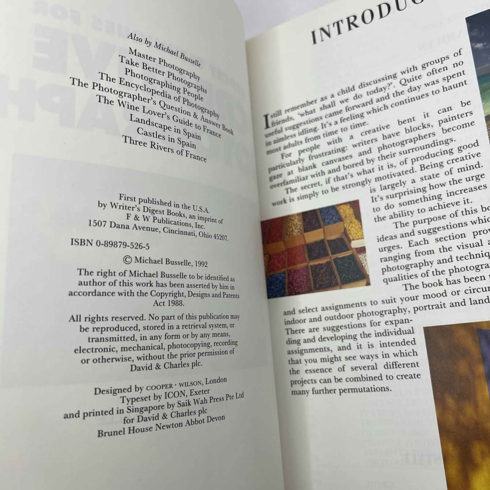 Expert Techniques For Creative Photography Paperback How To Photos Busselle USA