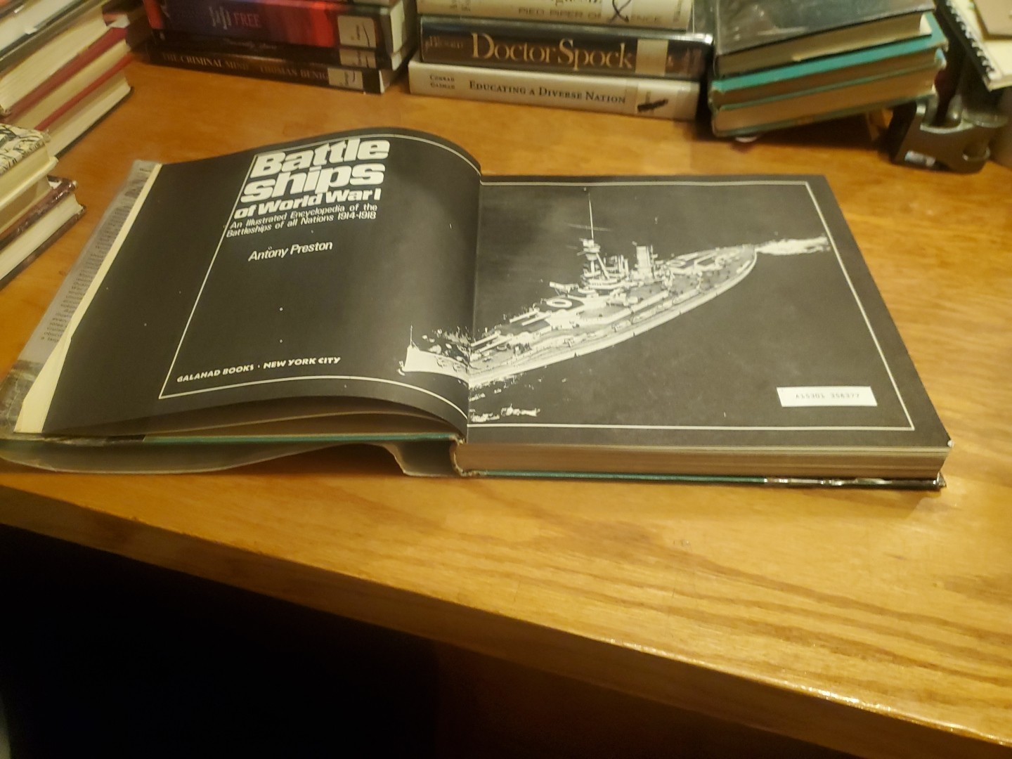 Battleships of World War I: Illustrated Encyclopedia… by Antony Preston 1972 H