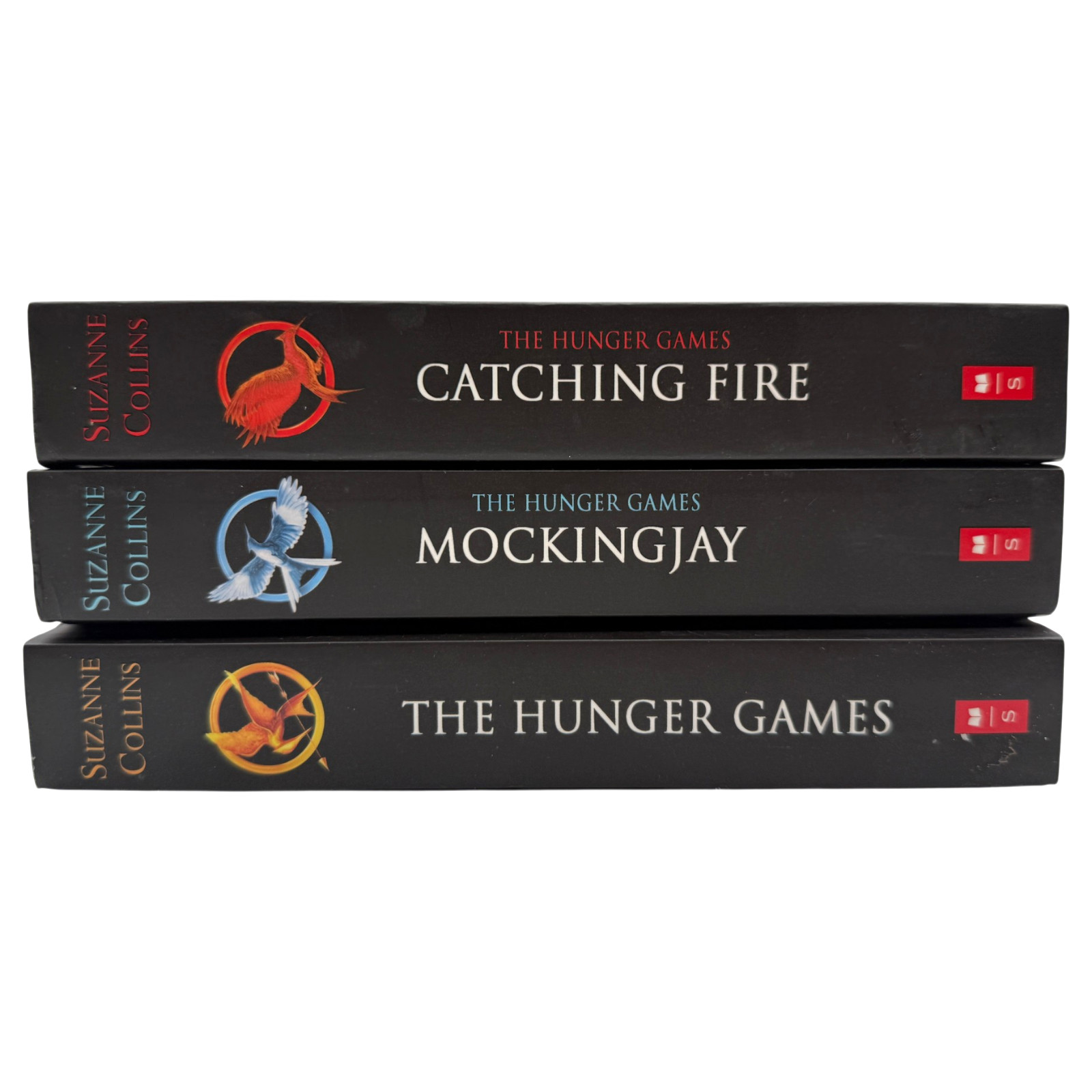 The Hunger Games Trilogy Book Set of 3 Paperback Suzanne Collins Mockingjay Fire