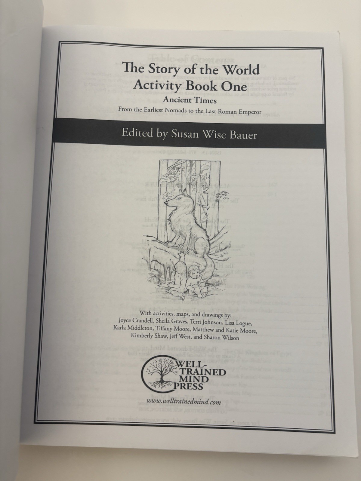 The Story Of The World: History For The Classical Child Activity Book 1: Ancient