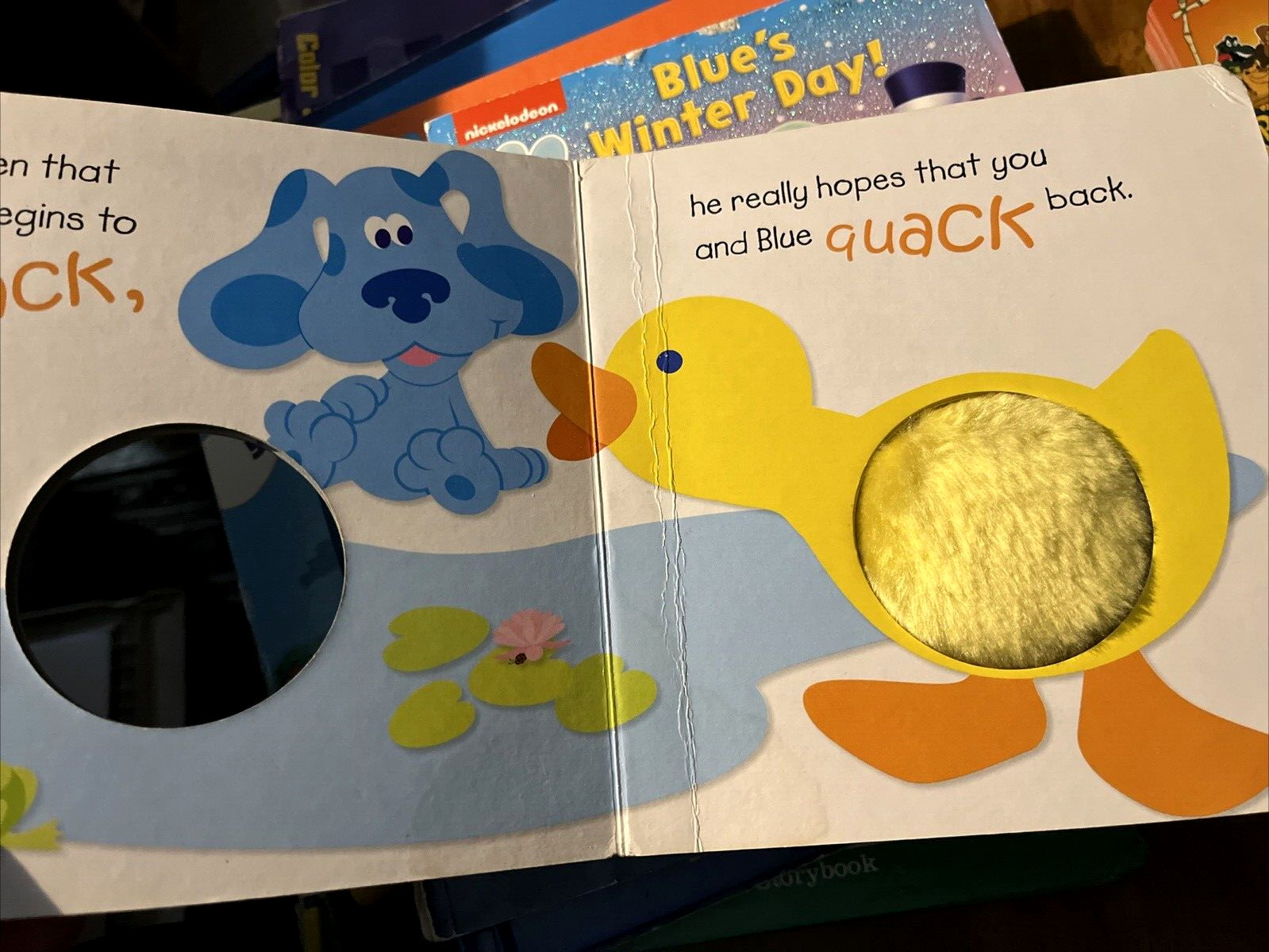 8 Assorted Blue’s Clues Bks Welcome to Blue’s Clues! School Winter Day Ltl Duck
